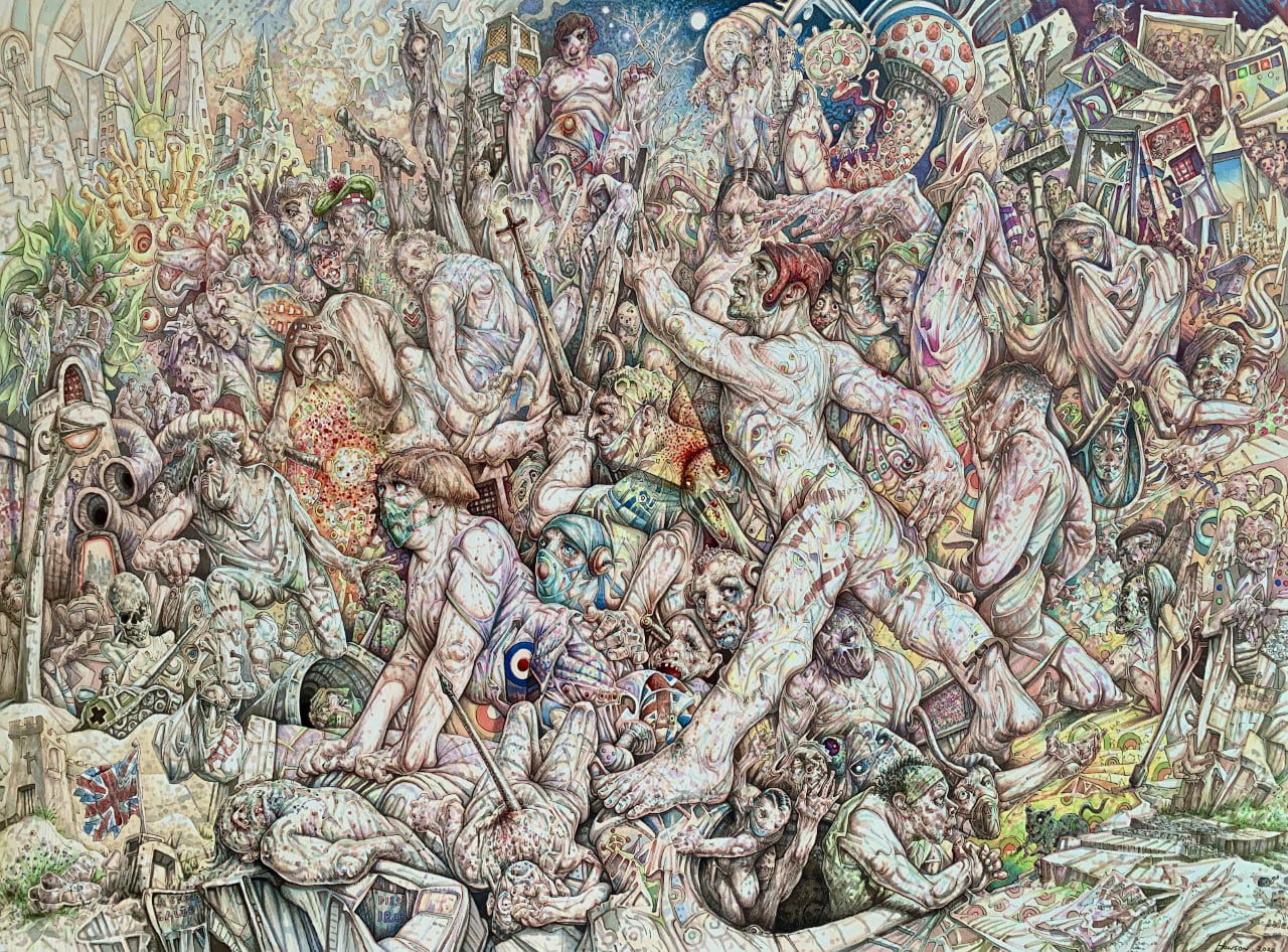 Peter Howson: When the World Changed The Lockdown Drawings