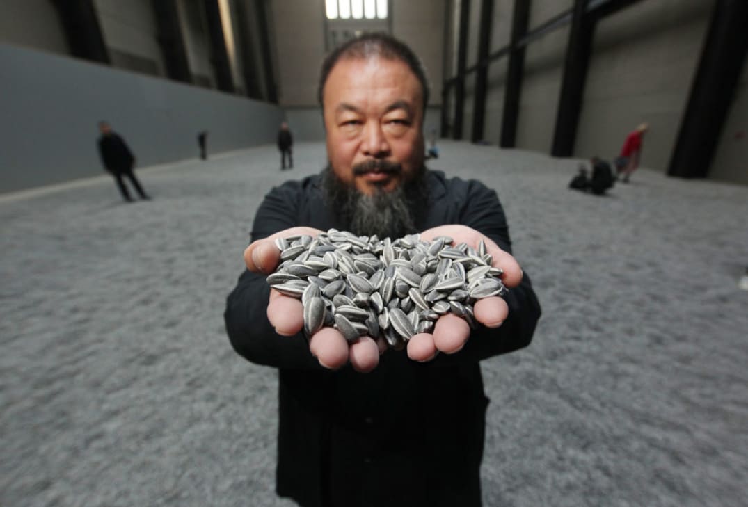 Ai Weiwei On Dissidence And Sunflower Seeds I Don T See Myself As A Dissident Artist I See Them As A Dissident Government Unit London