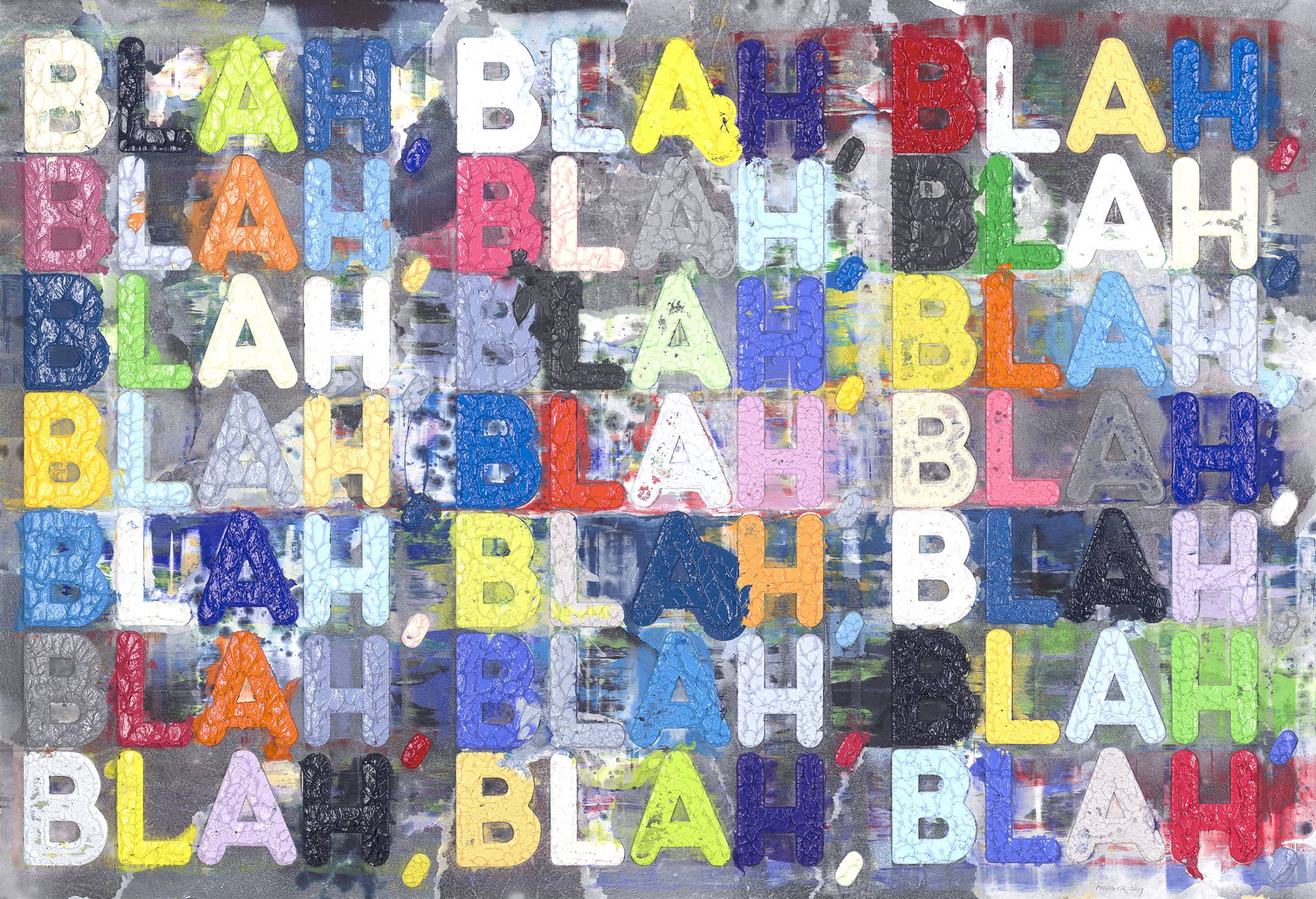 Mel Bochner Maddox Gallery