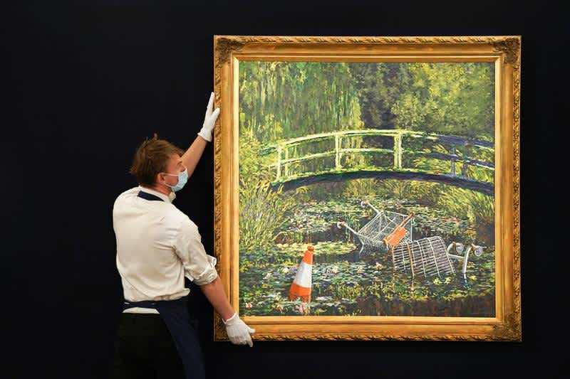 Show Me the Monet: Why is the Banksy Market Booming?, After a stand-out work sold for £7.5 million, we look...