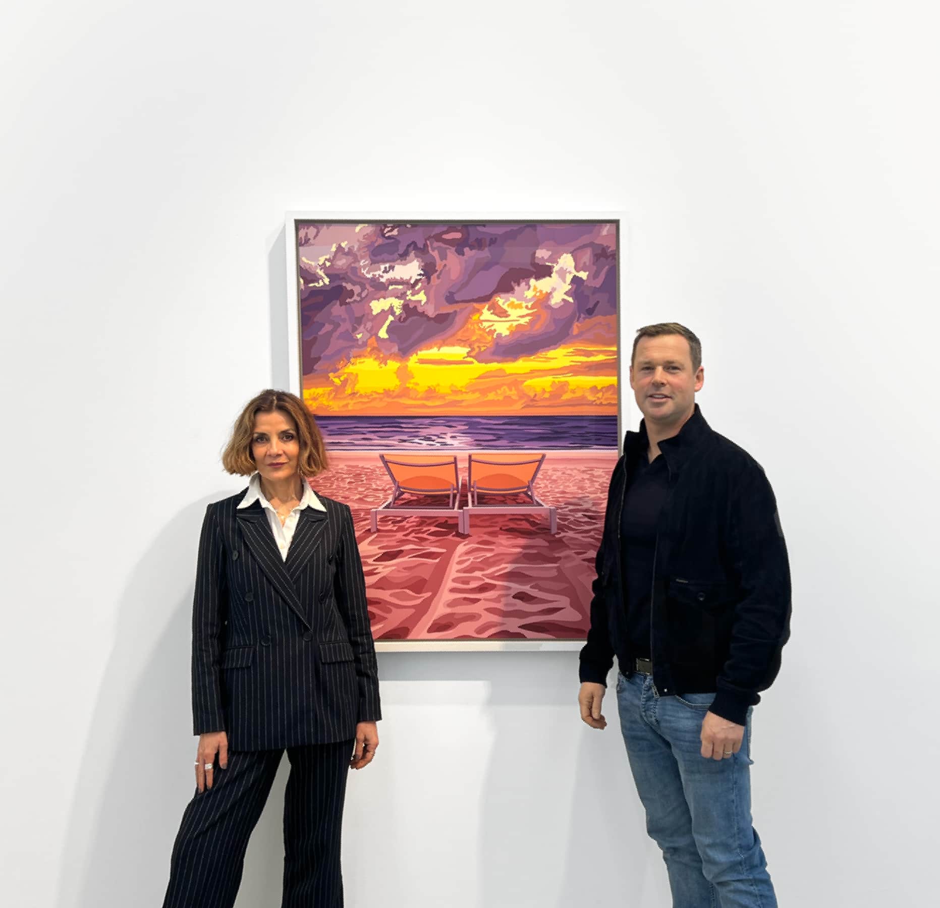 Layers of Meaning: Will Martyr Discusses His Art with Global Gallery Director Fi Lovett