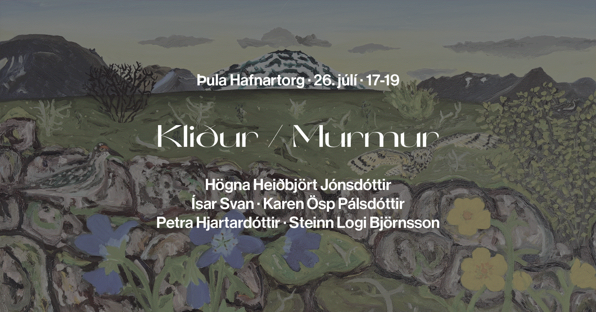 Kliður / Murmur · Þula Hafnartorg