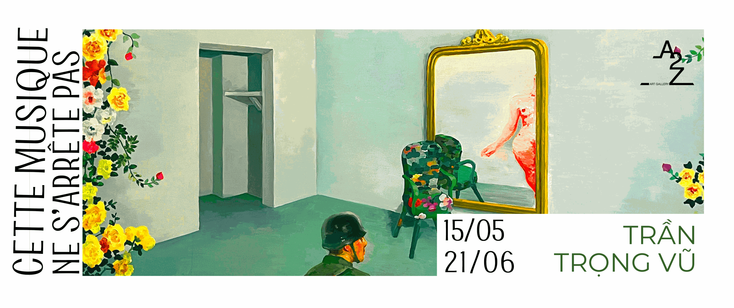 Cette musique ne s'arrête pas: Exposition personnelle de Trần Trọng Vũ