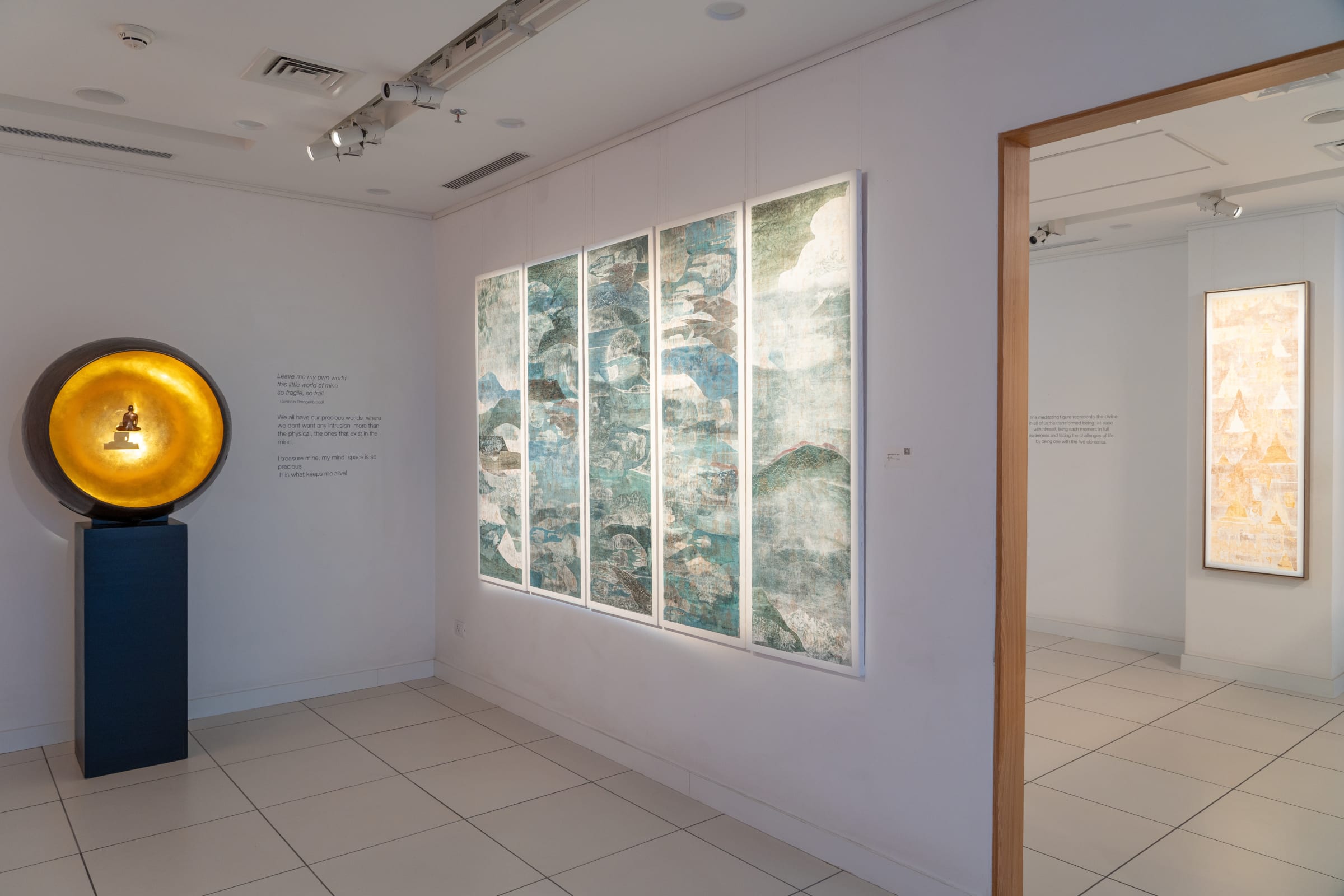 ICONS/ELEMENTS: A SOLO SHOW BY SATISH GUPTA