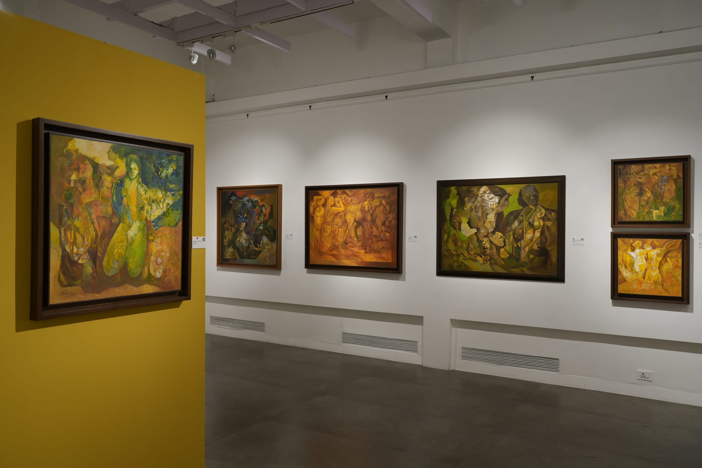 BEYOND MYTH & METAPHOR: A Solo Show by Shabir Hussain Santosh