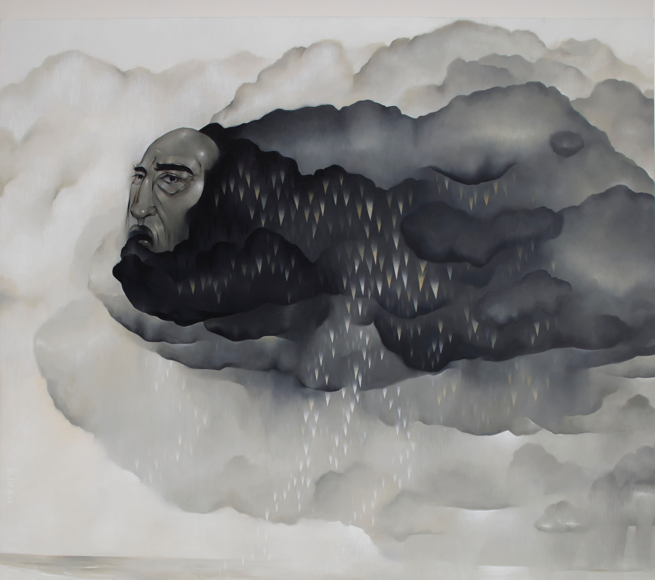 Hombre tormenta: Indira Castellón