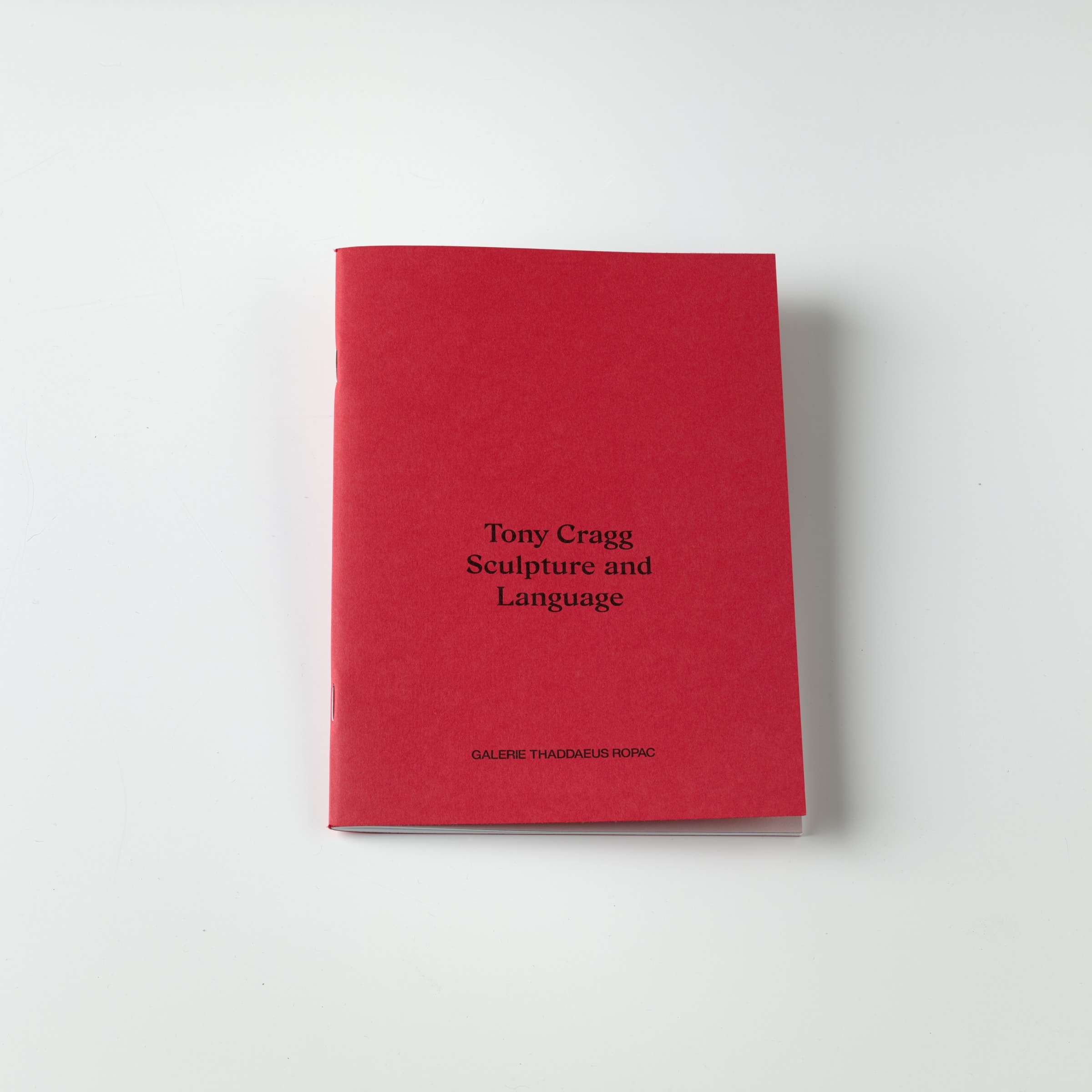 Tony Cragg Sculpture and Language