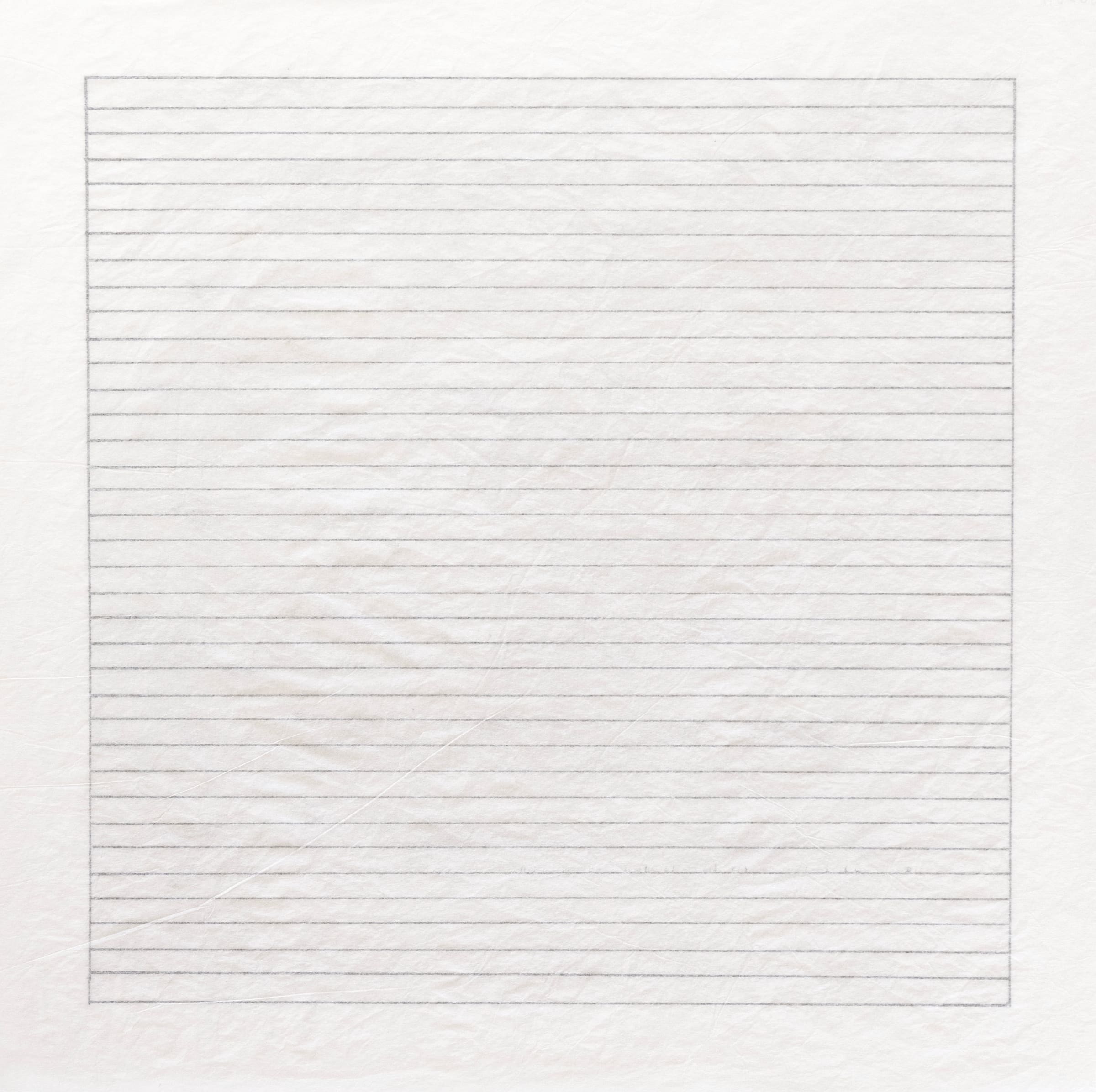 【AGNES MARTIN】 Agnes Martin: Summer 16