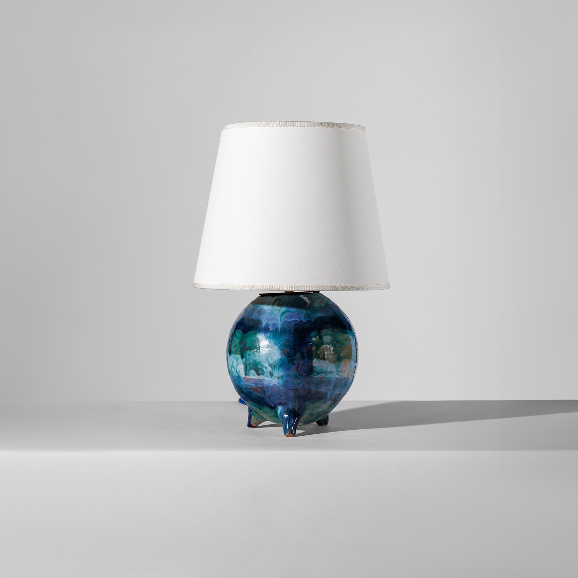 Alice Gavalet, Untitled (Blue Round Lamp), 2024