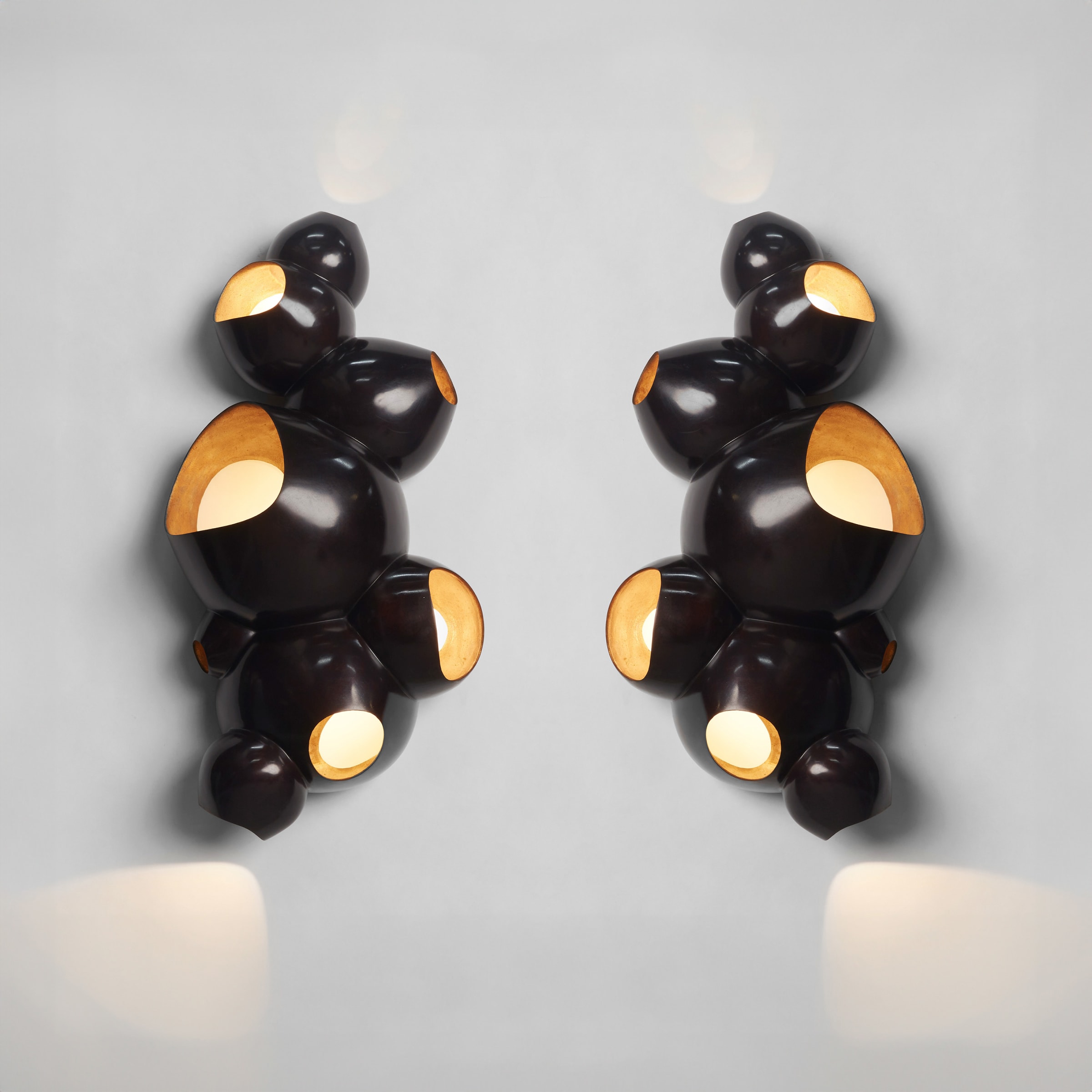 Erwan Boulloud, Pezize Sconces, 2024