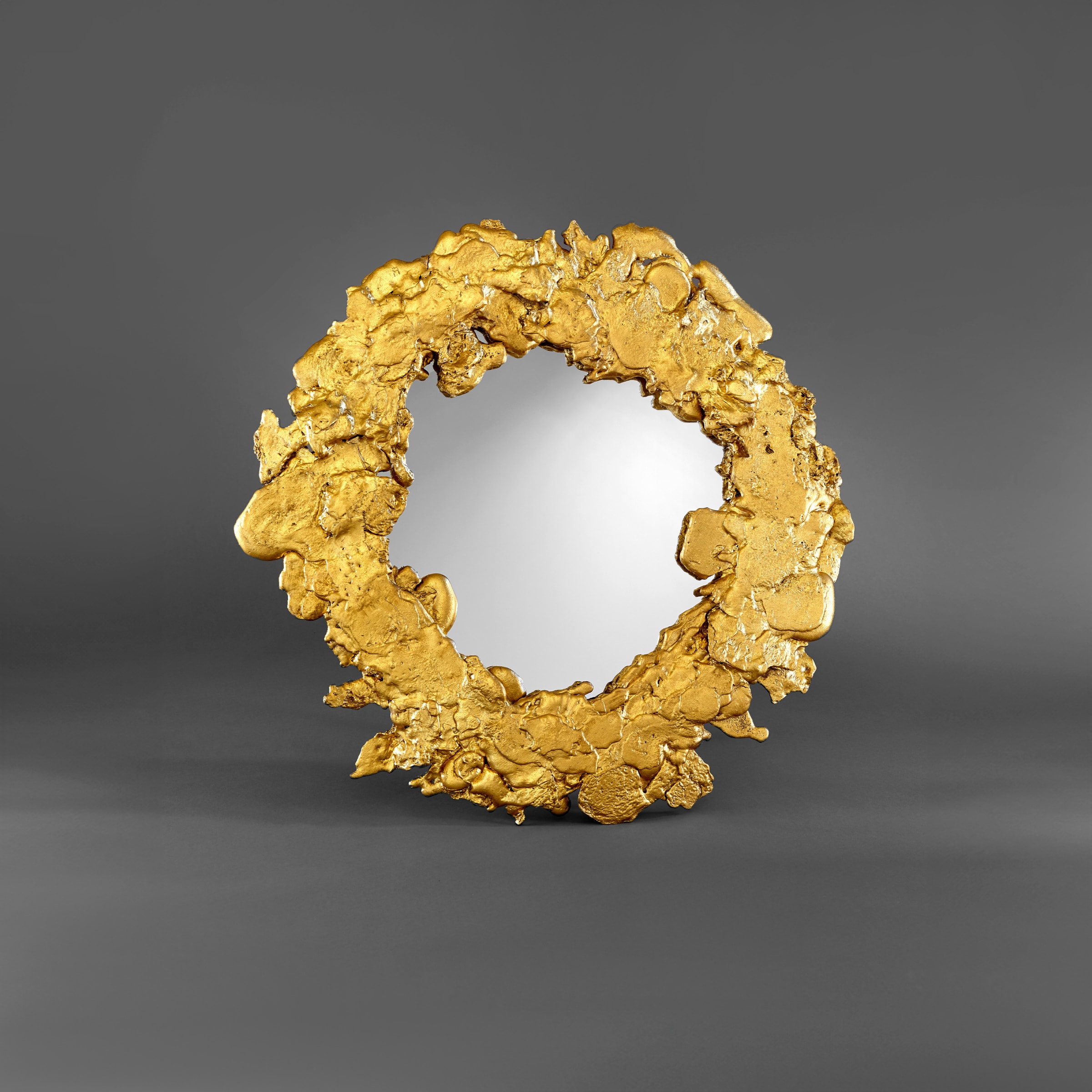 Hélène de Saint Lager Déchiqueté Gold Mirror, 2021