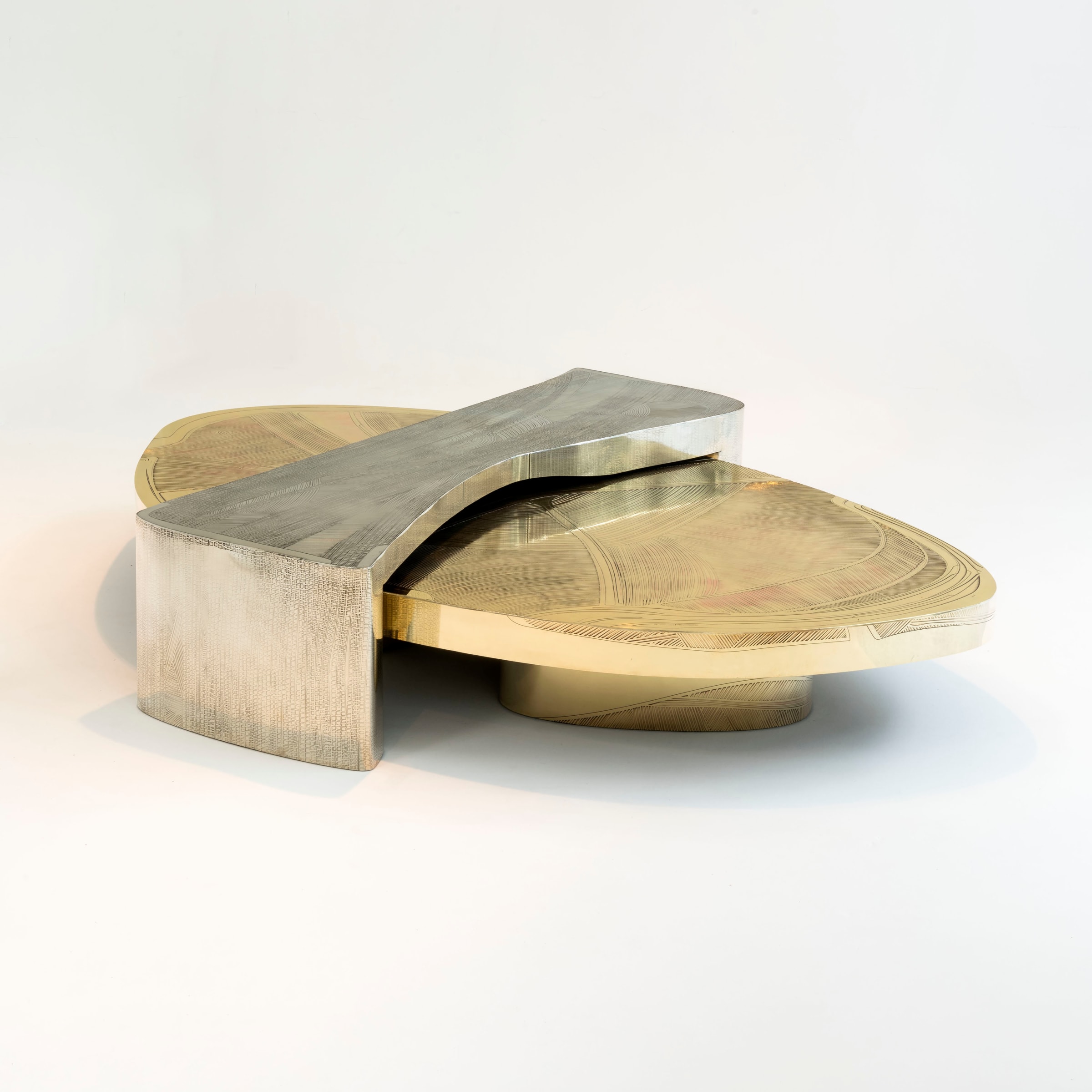 Emmanuel Jonckers, Empreinte Coffee Table Set, 2020