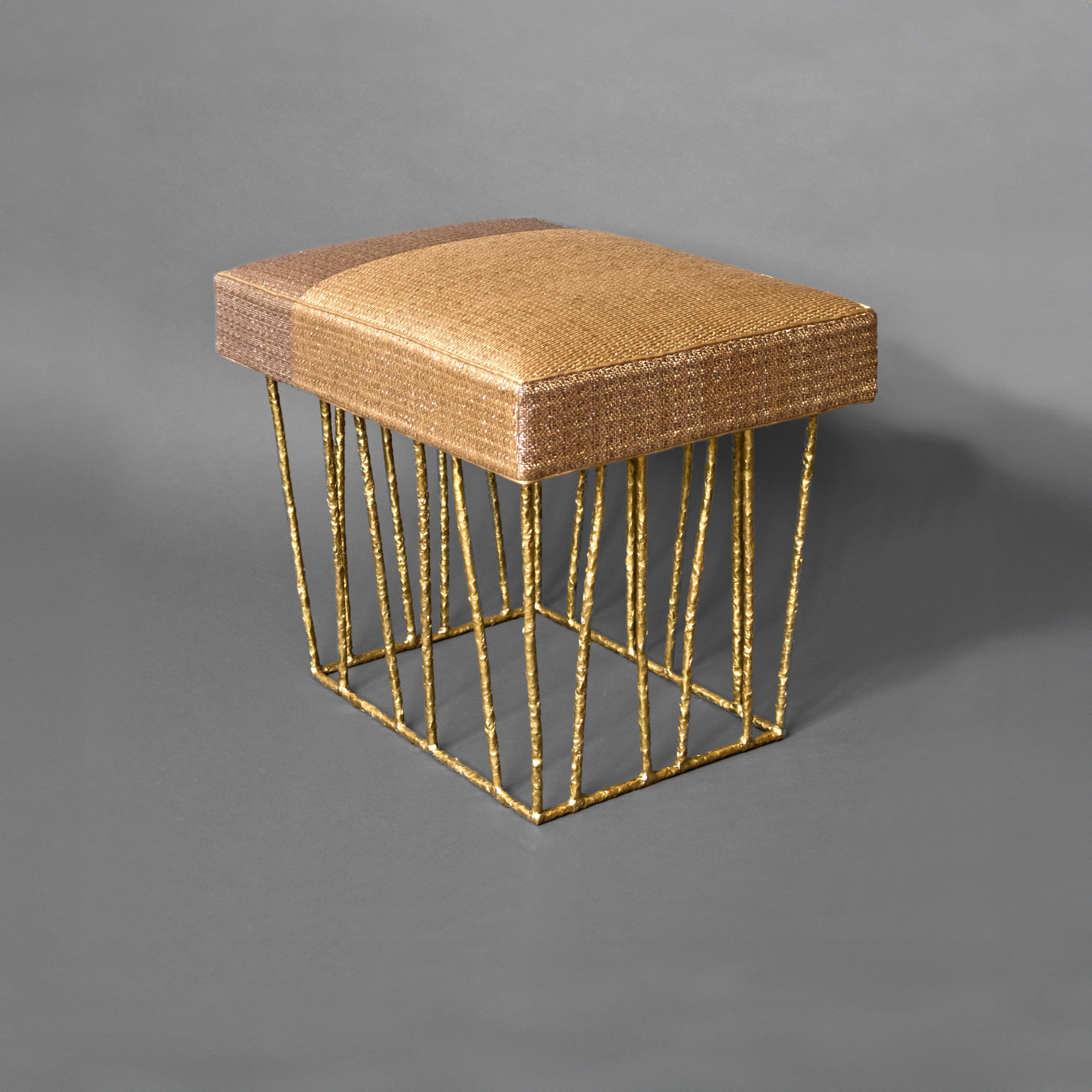 Anne and Vincent Corbière Cage Stool, 2012
