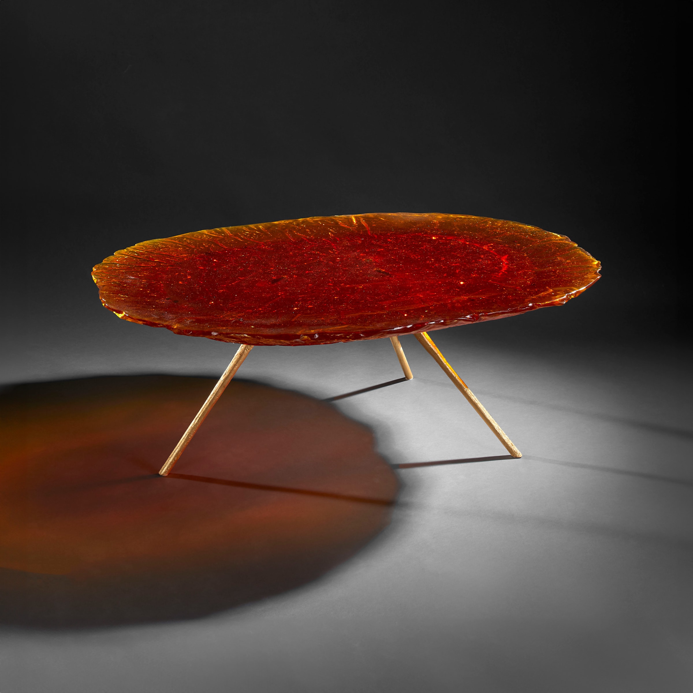 Hélène de Saint Lager Amber Inclusions Coffee Table, 2020