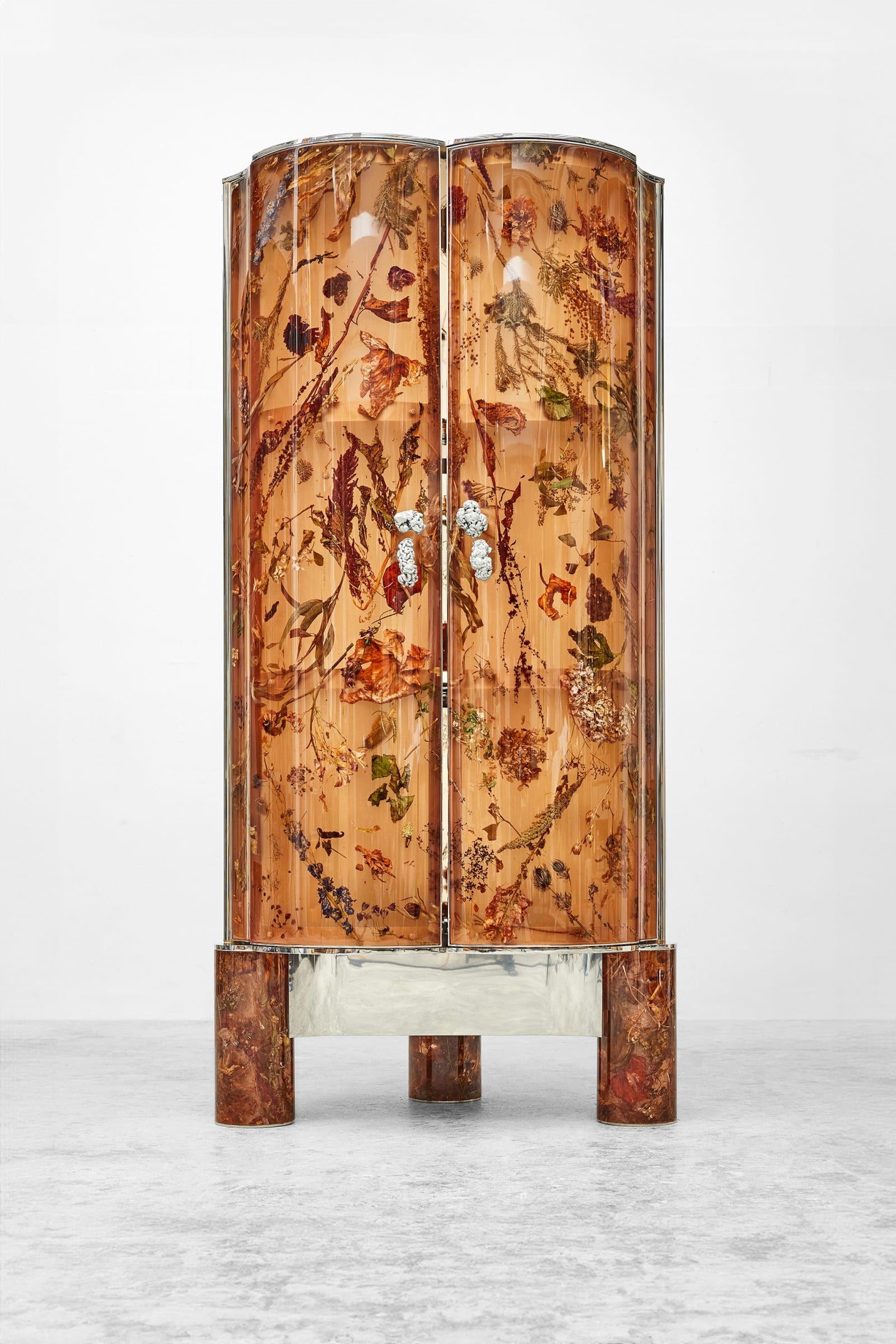 Marcin Rusak Flora Cabinet 190 Clear Amber, 2021