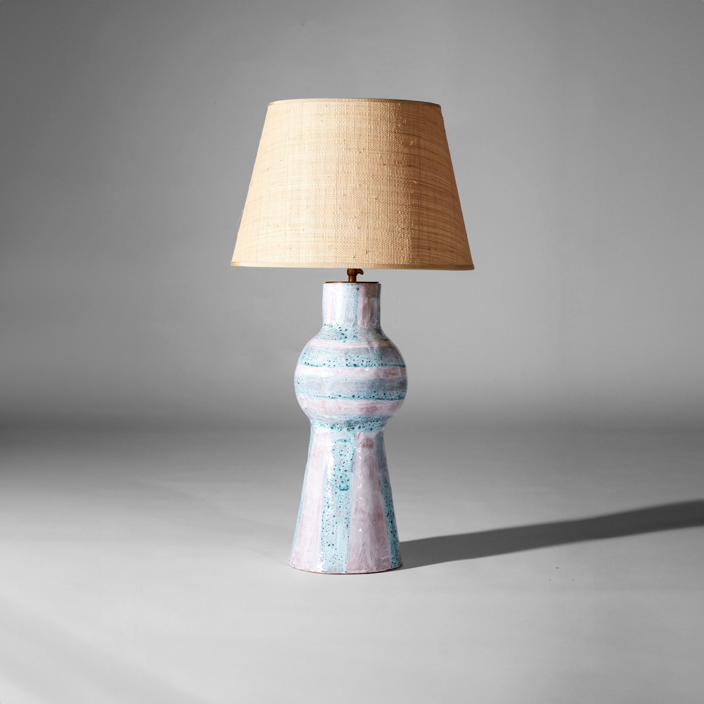 Alice Gavalet Untitled (Pink & Blue Lamp), 2024