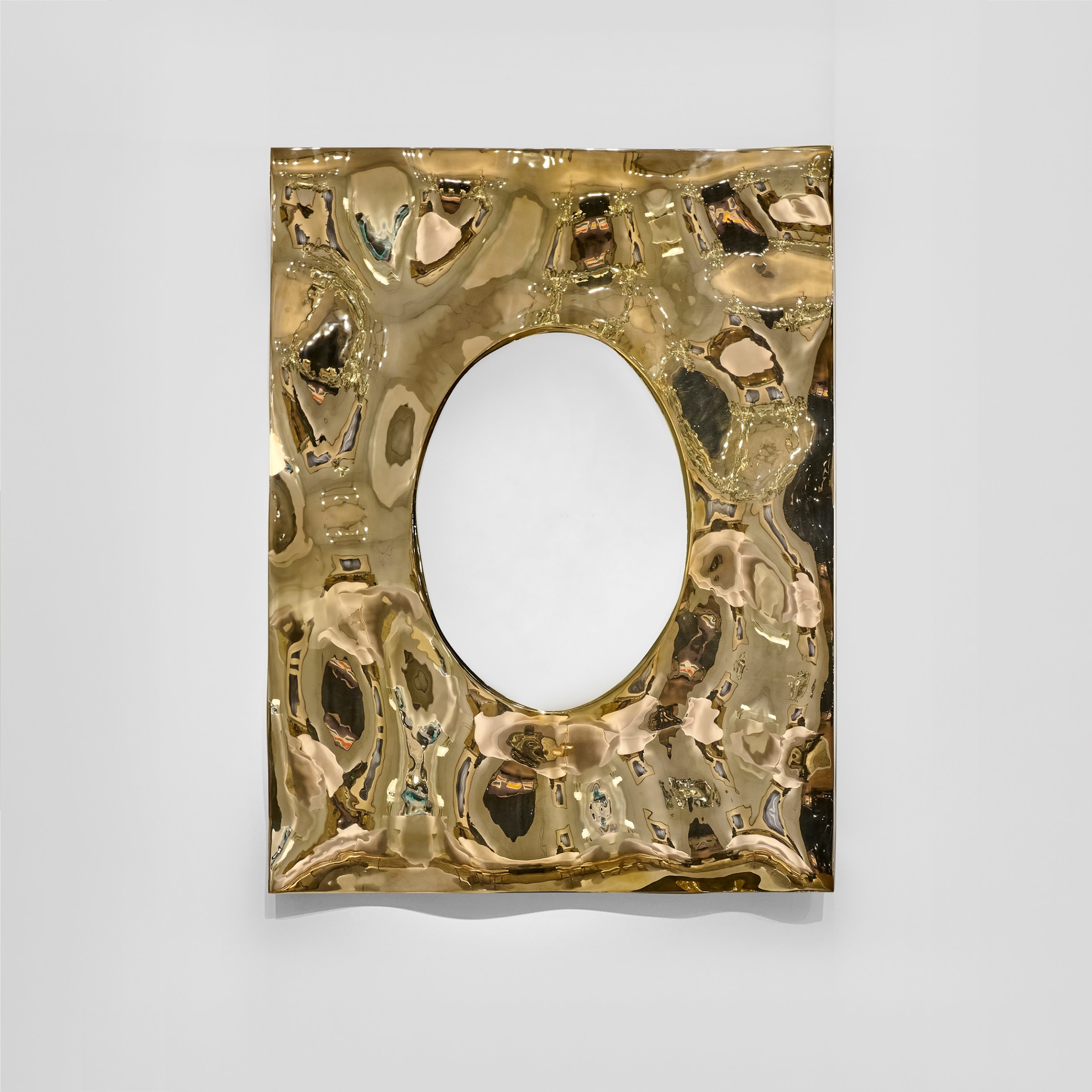François Corbeau, Gold Mirror, 2022