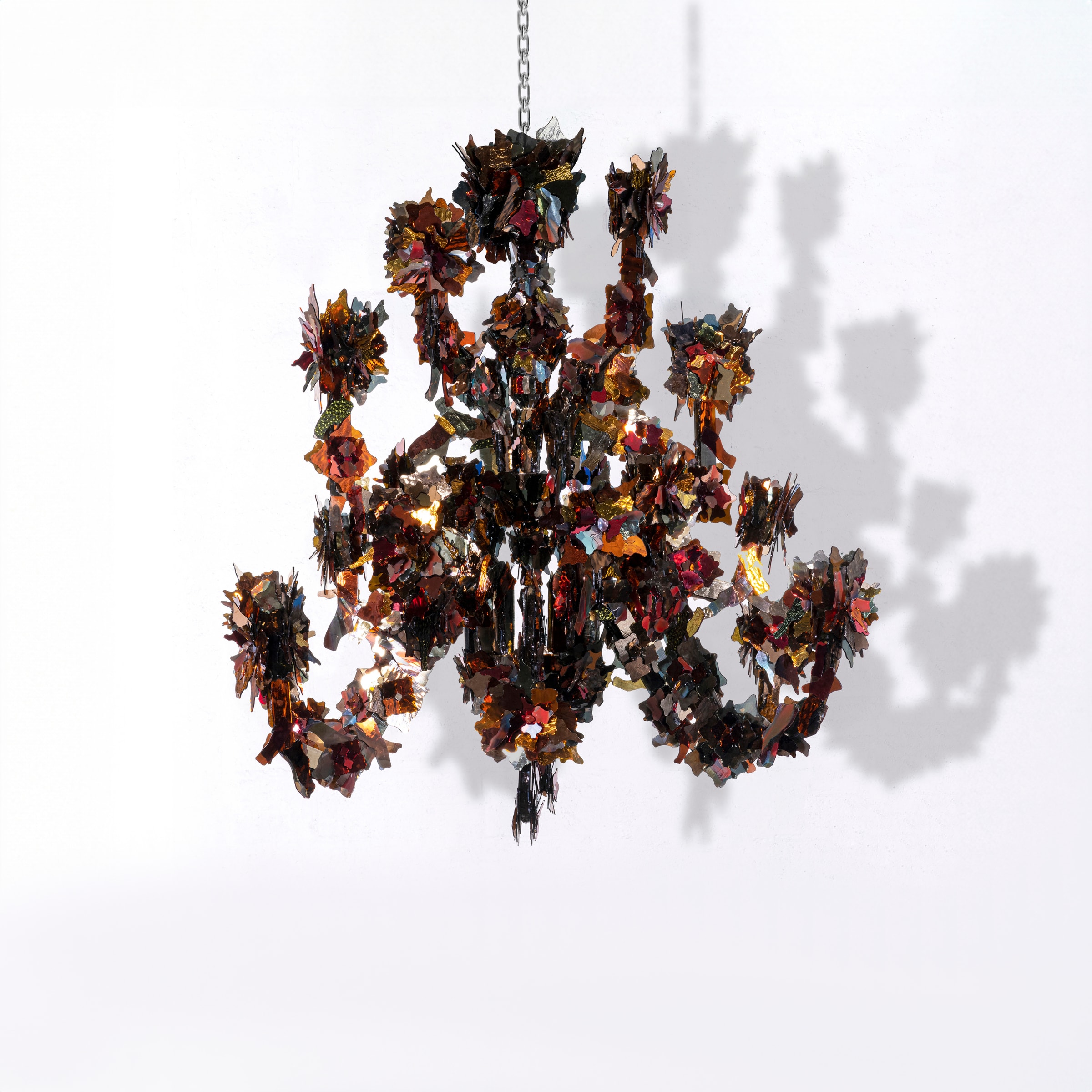 Nathalie Ziegler, Autumnal Forest Chandelier, 2022