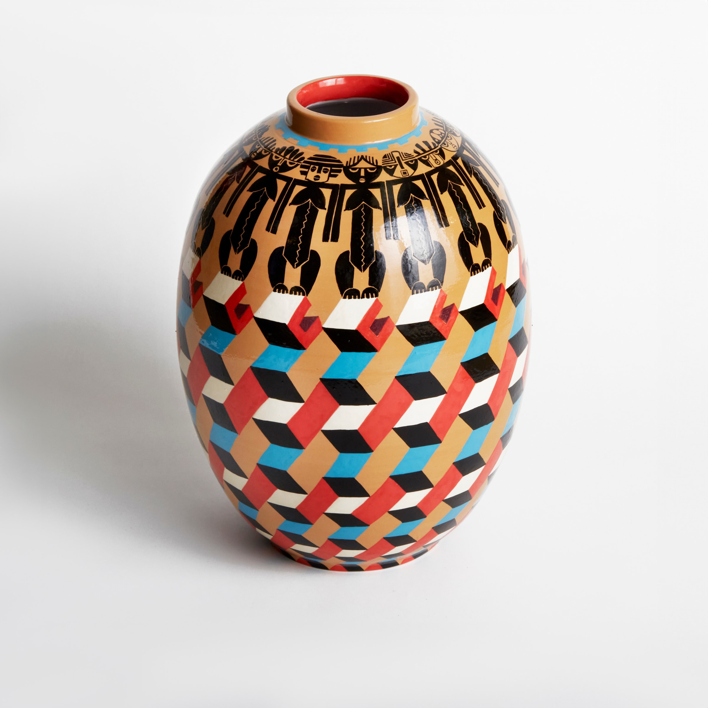 Victor Fotso Nyie, Vase Scala, 2021