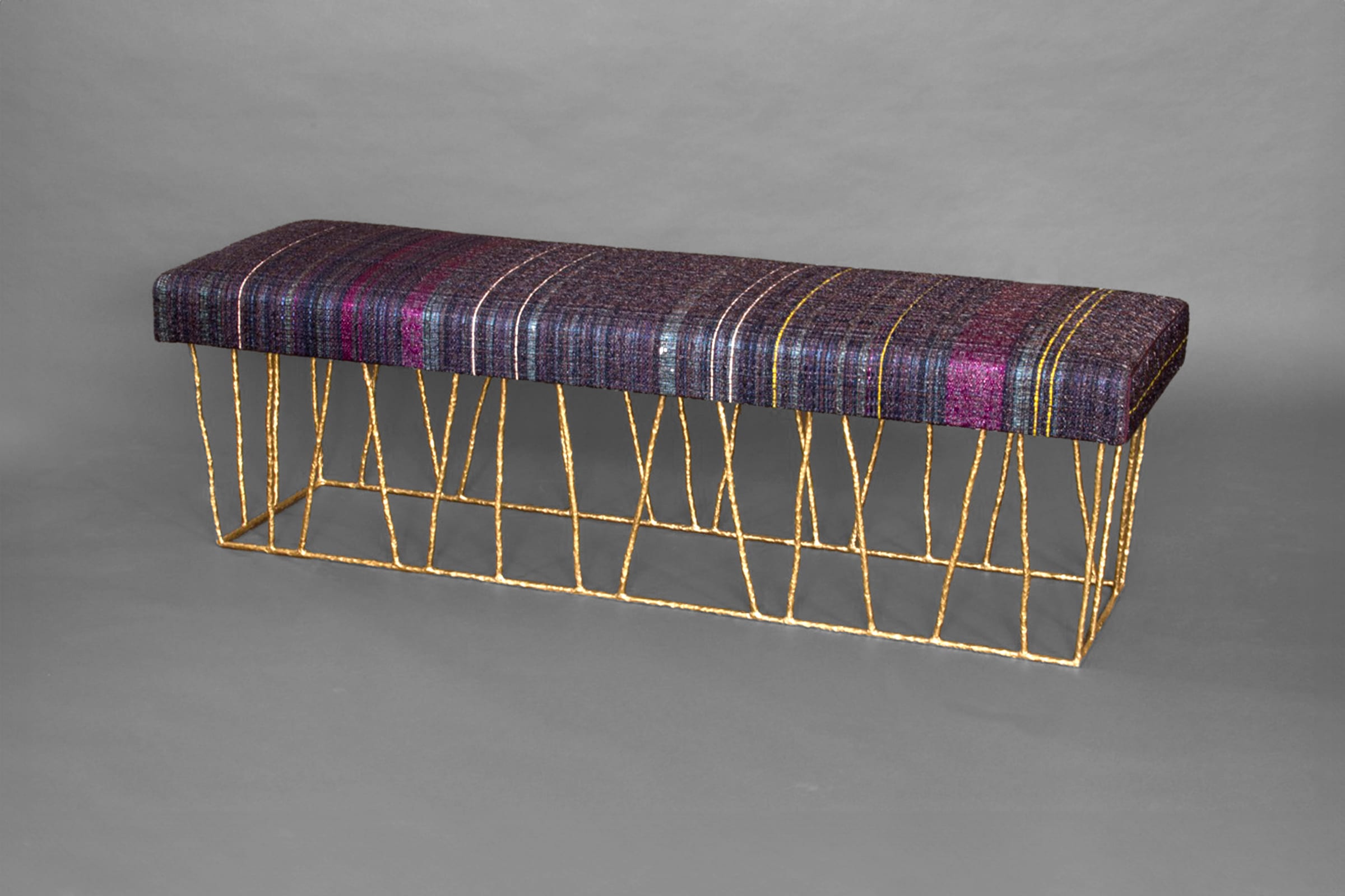 Anne and Vincent Corbière, Cage Bench, 2014