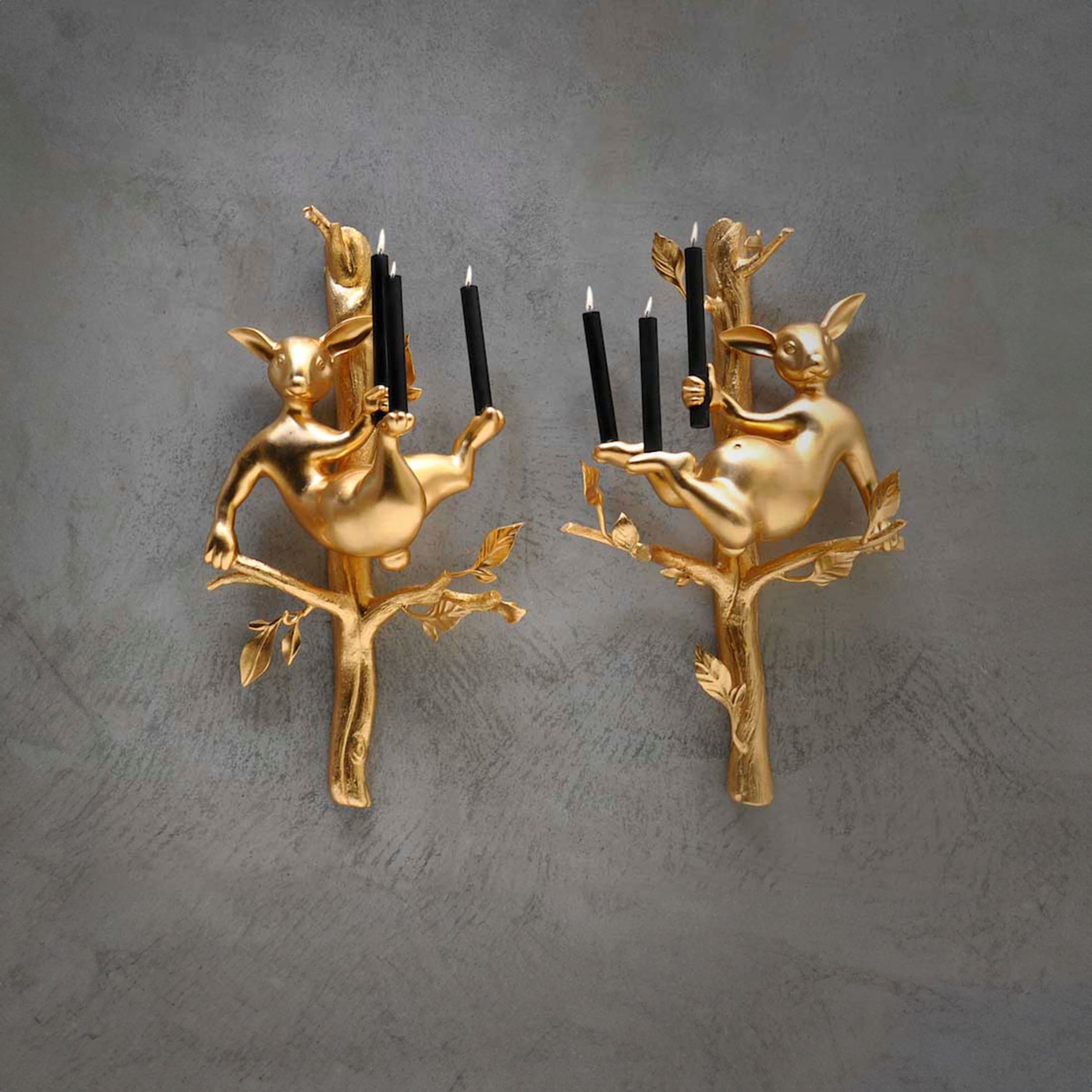 Hubert Le Gall, Odilon Gold Sconce, 2016
