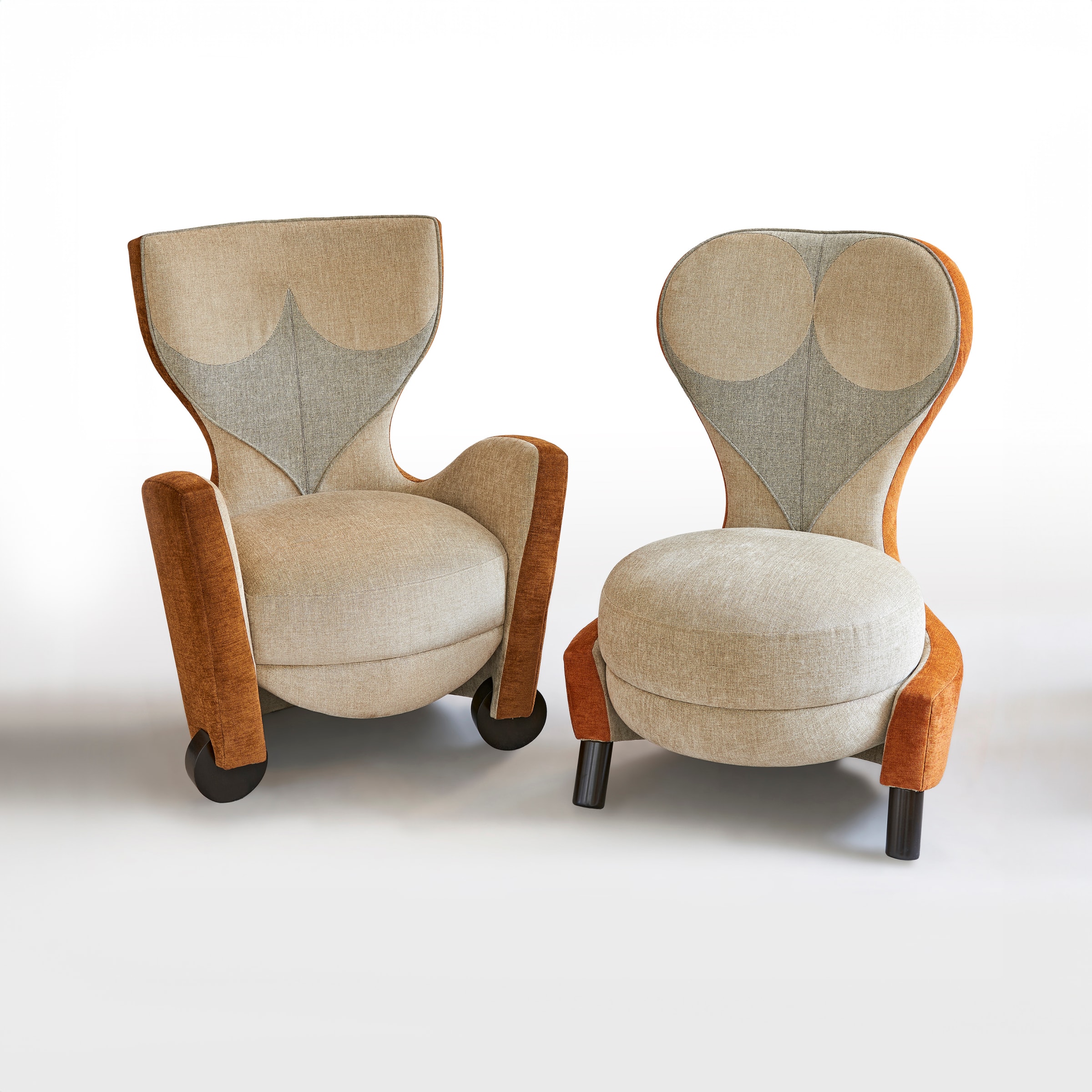 Hubert Le Gall, Merlin and Merlotte Chairs, 2016