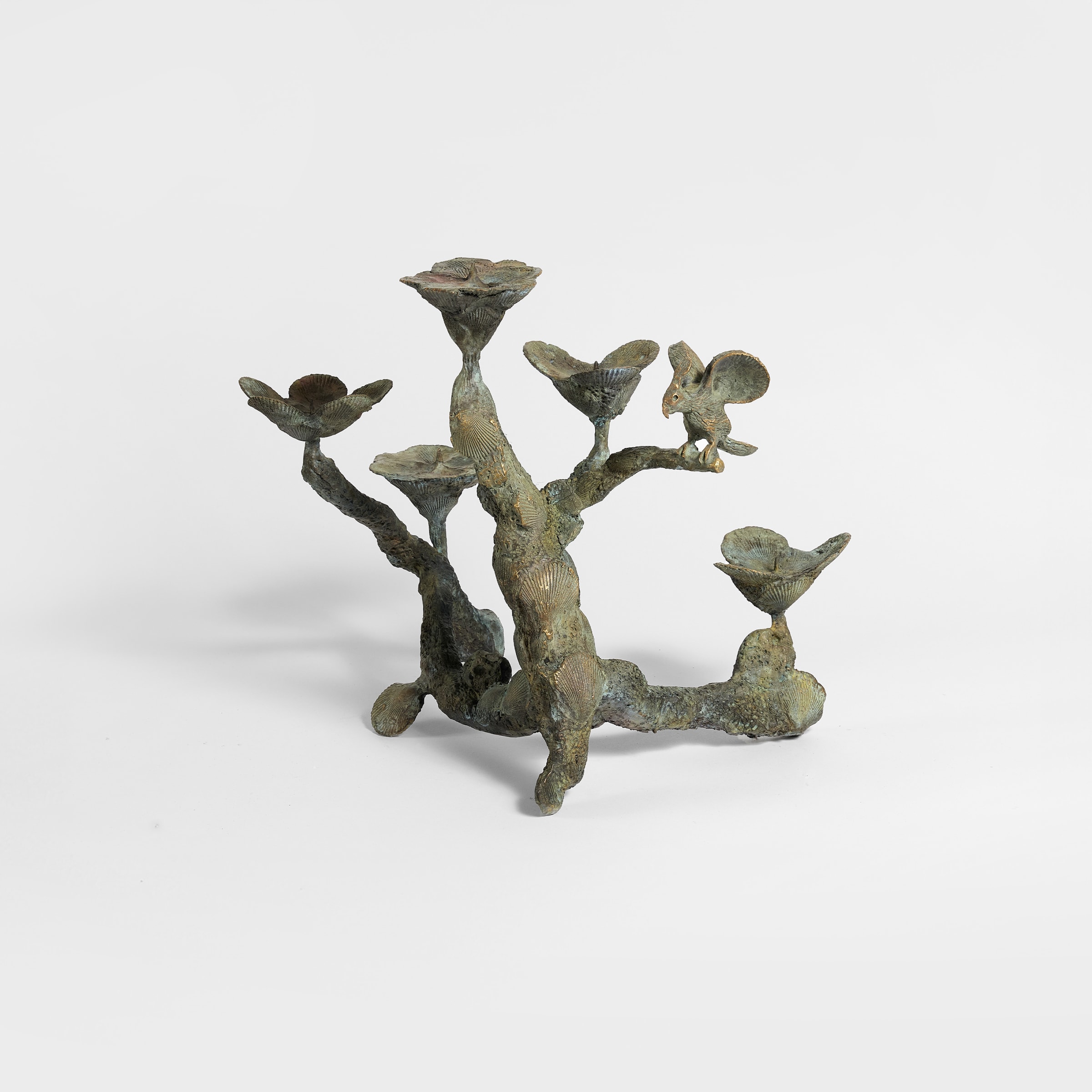 Richard Texier, Parrots Paradise Candelabra, 2020