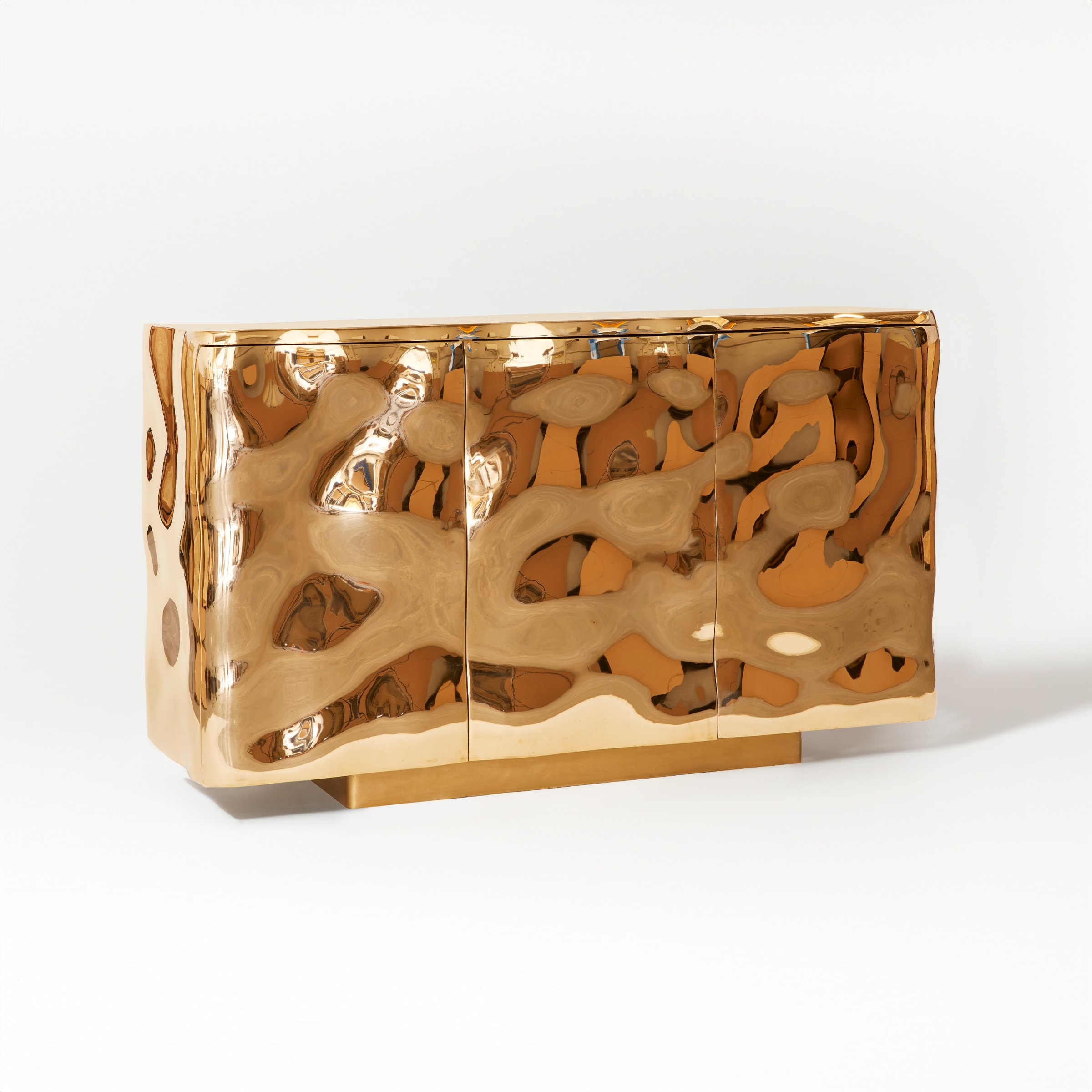 François Corbeau, Ronde-Bosse Three Door Cabinet, 2021