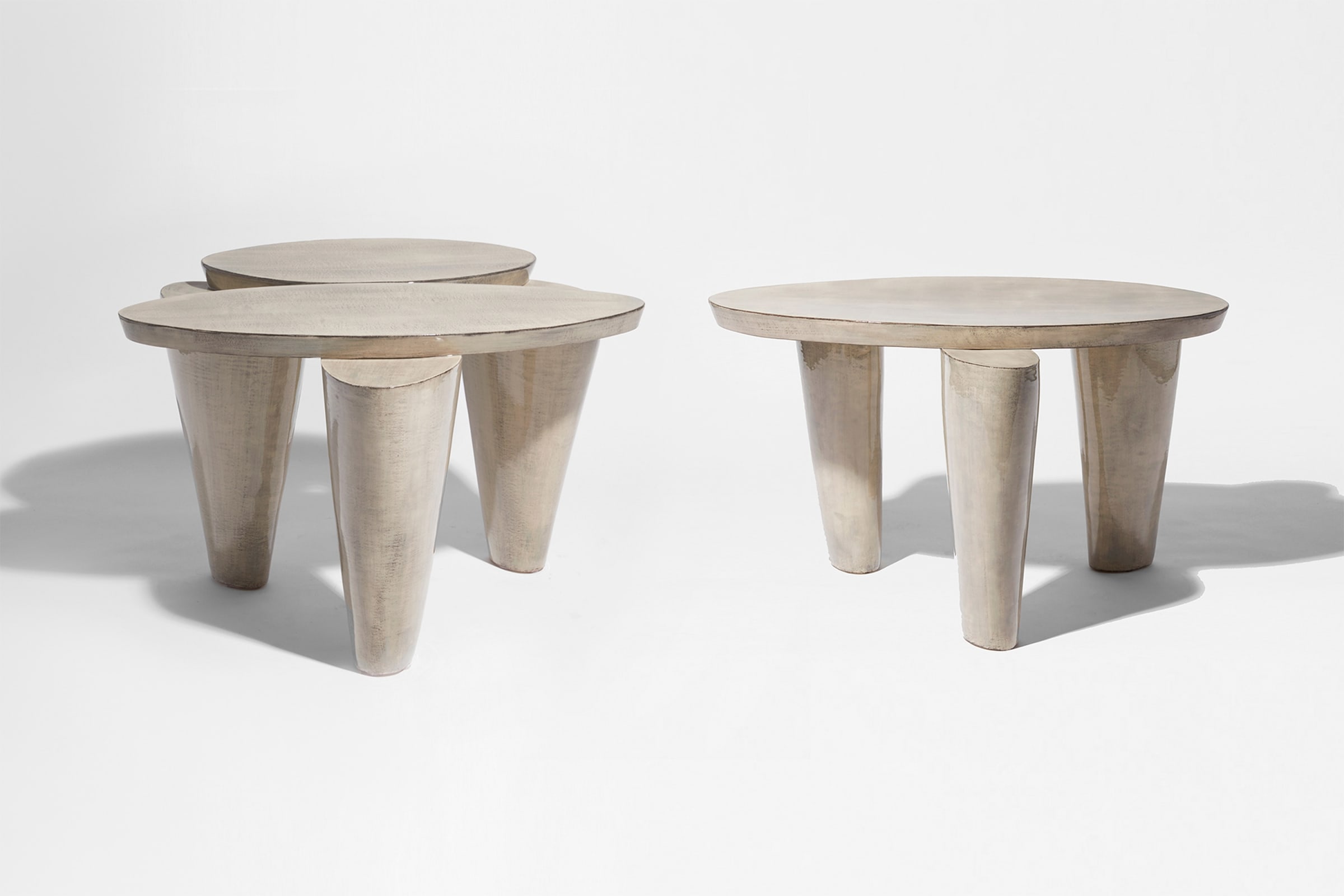 François Salem Oval Tables, 2020