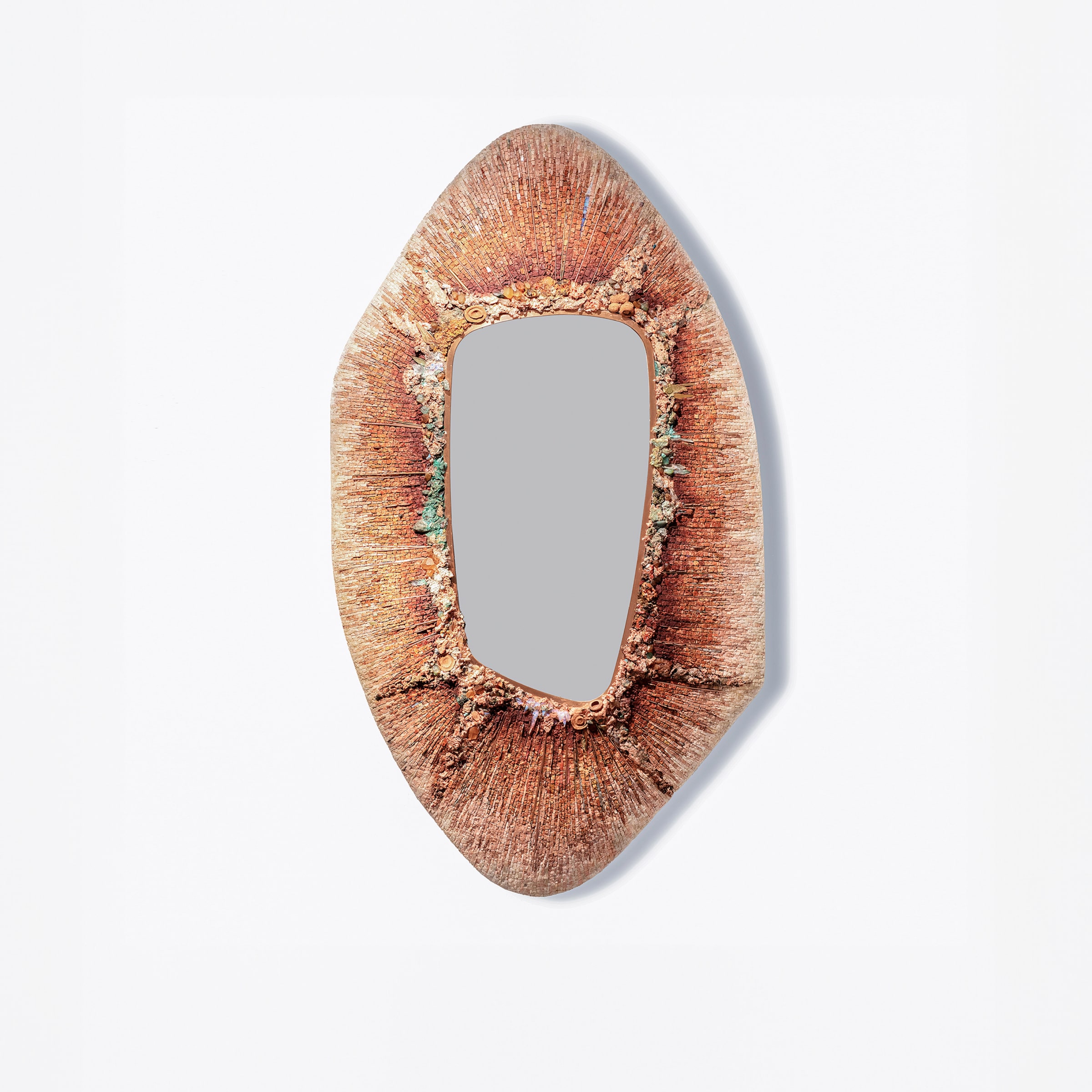 Béatrice Serre, Copper Skin Mirror, 2019