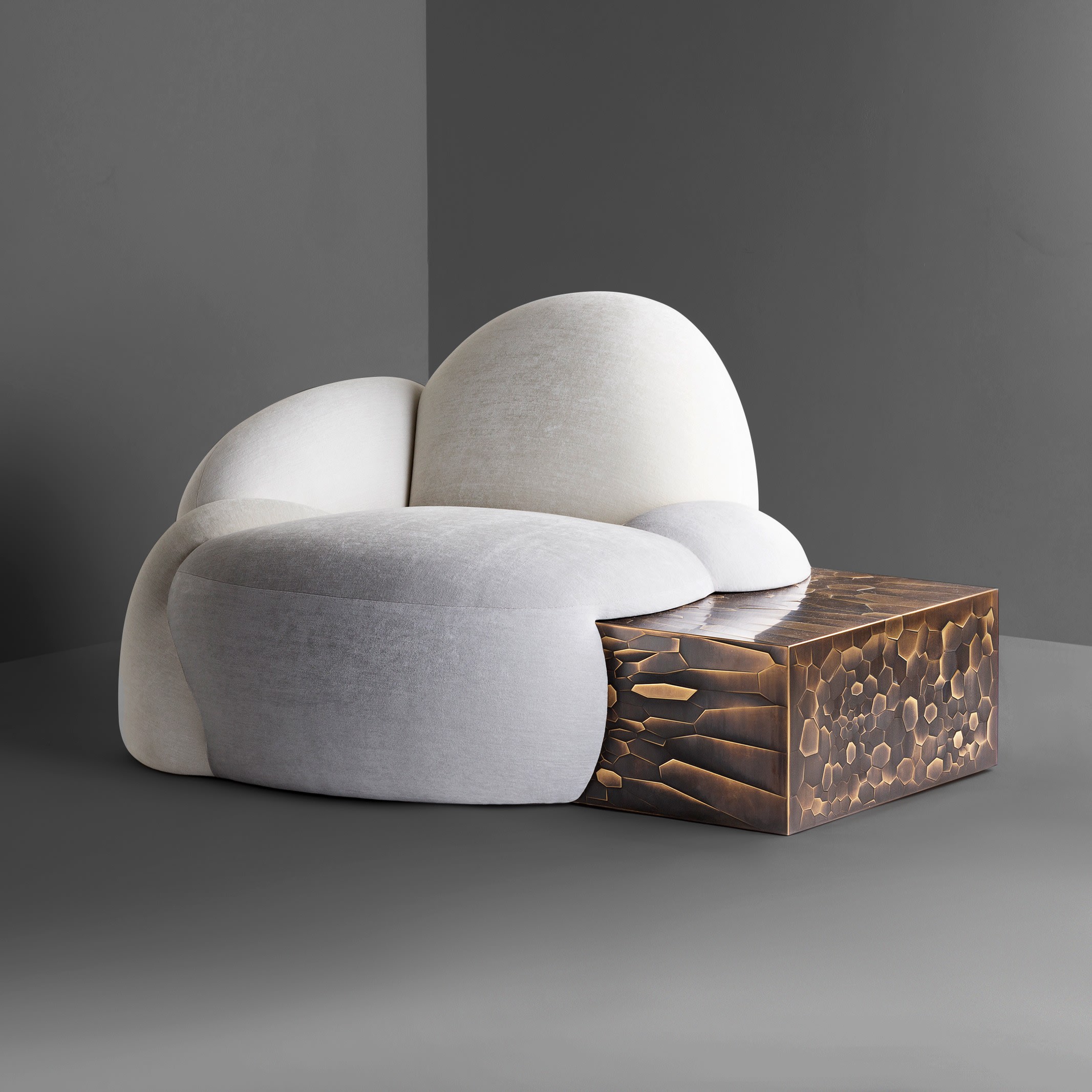 Erwan Boulloud, Yareta II Chair, 2023