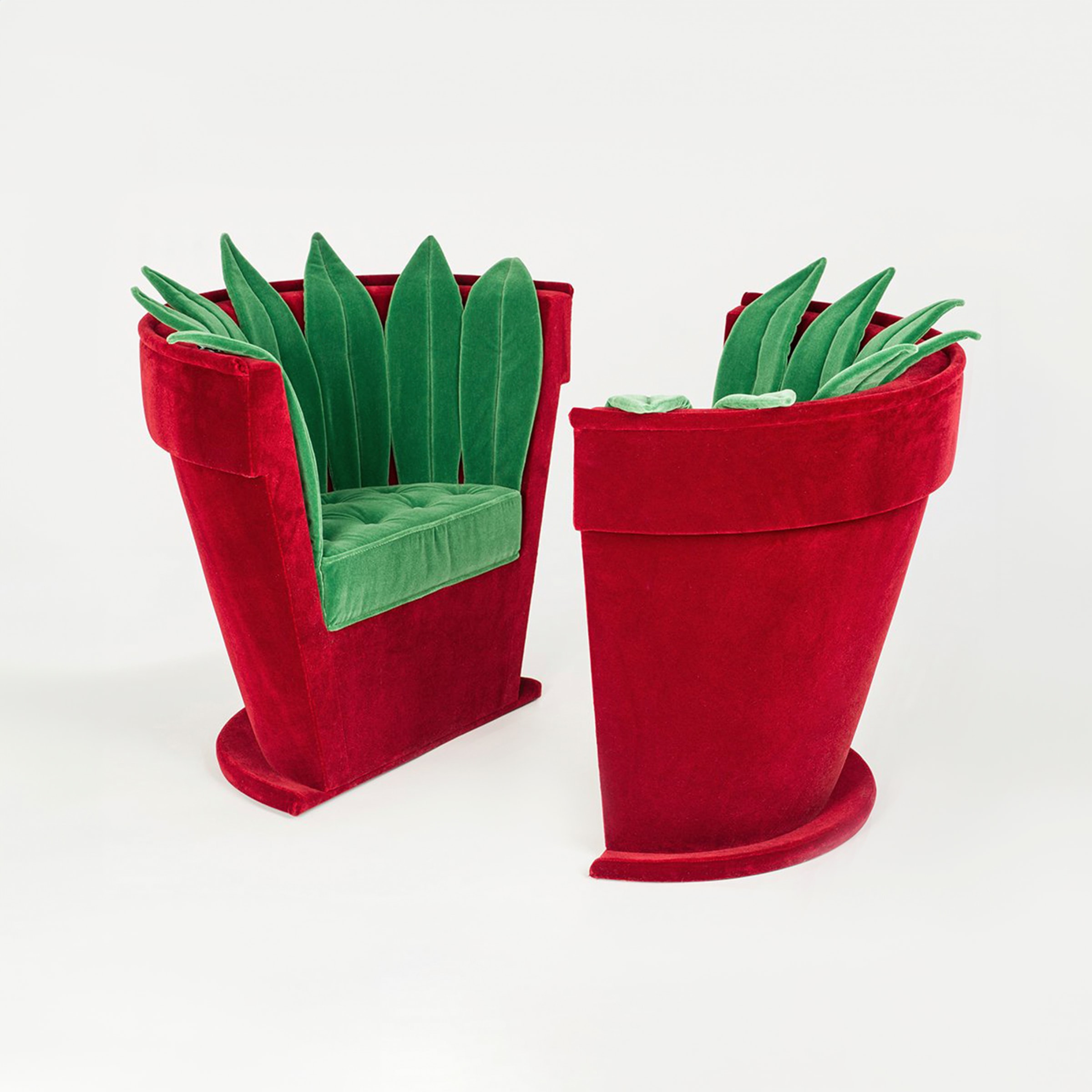 Hubert Le Gall Pot de Fleurs Chair Set, 1998