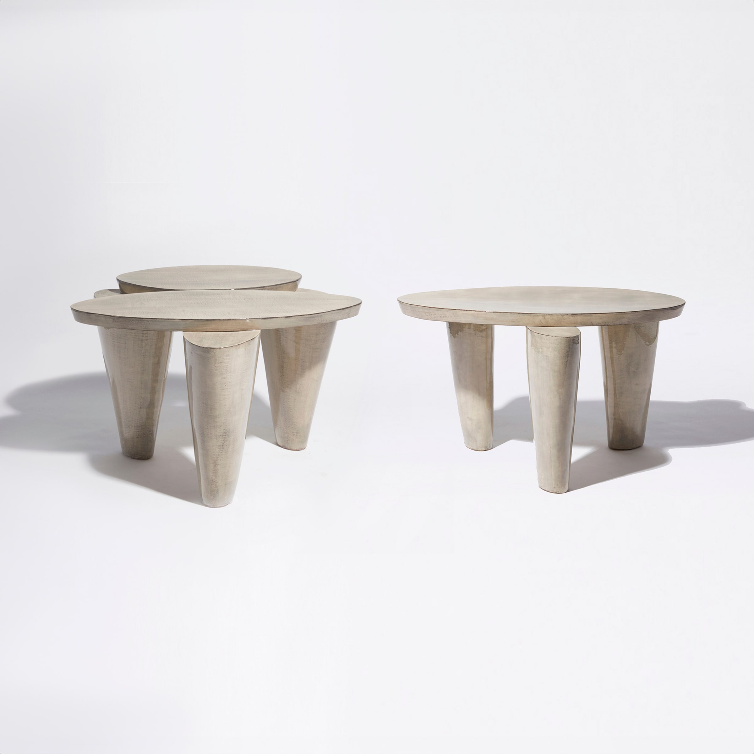 François Salem, Oval Tables, 2020