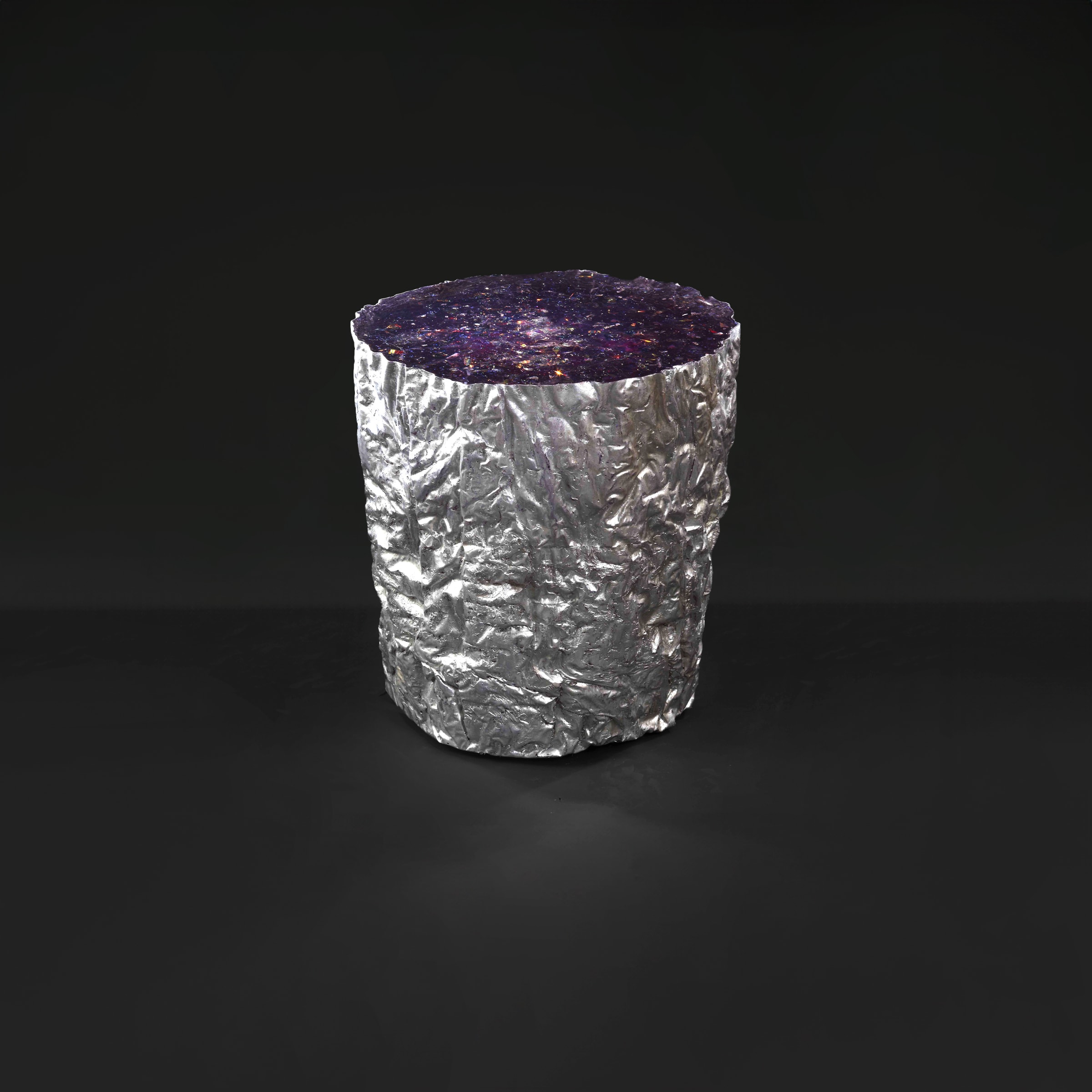 Hélène de Saint Lager, Fut Violet Side Table, 2015