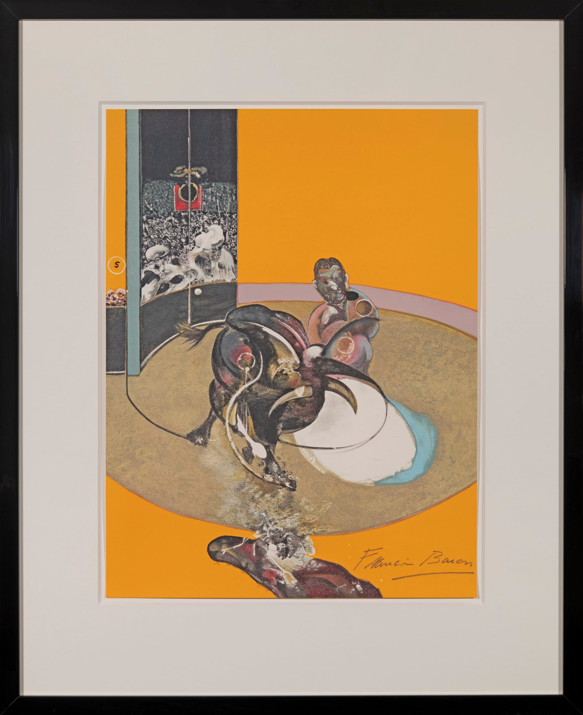 Francis Bacon, after Study for Bullfight no.1 (1969) - left