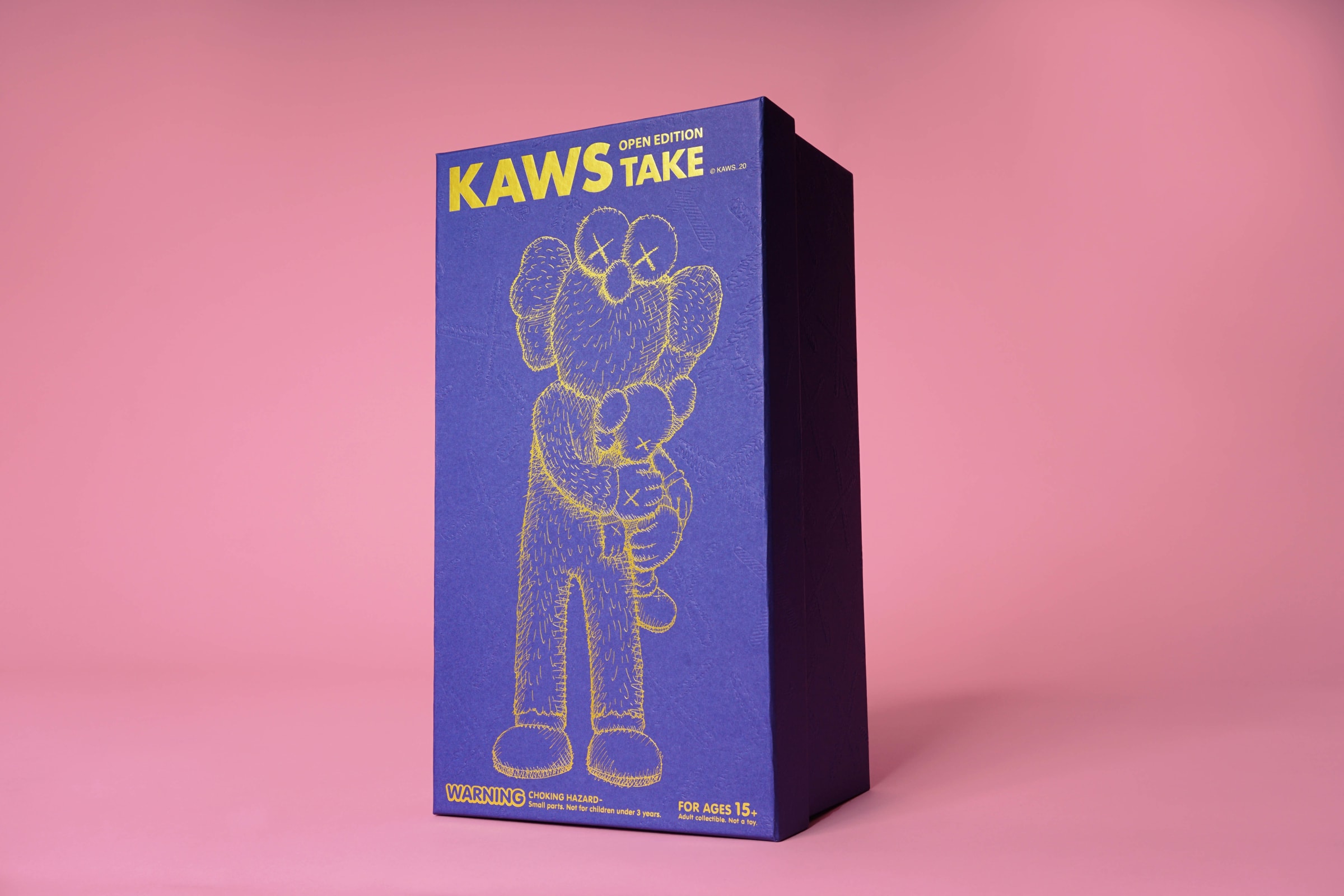 Amazon.co.jp: カウズ カウズ OPEN EDITION TAKE ブルー