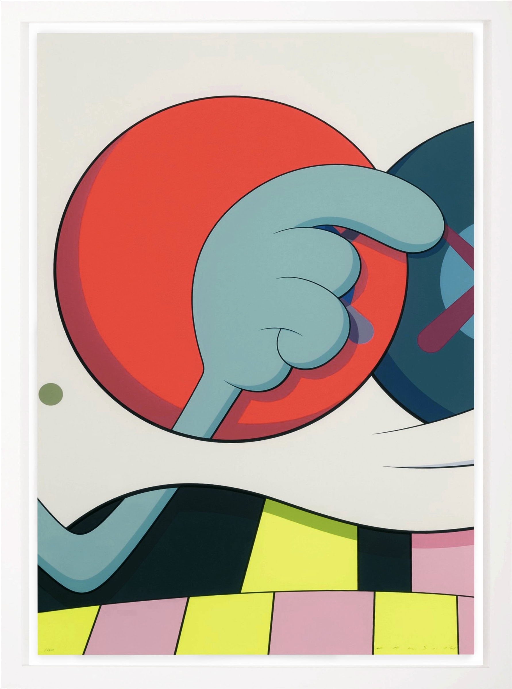 ゼニス新作モデル artoncontemporary-kaws-blame- 版画