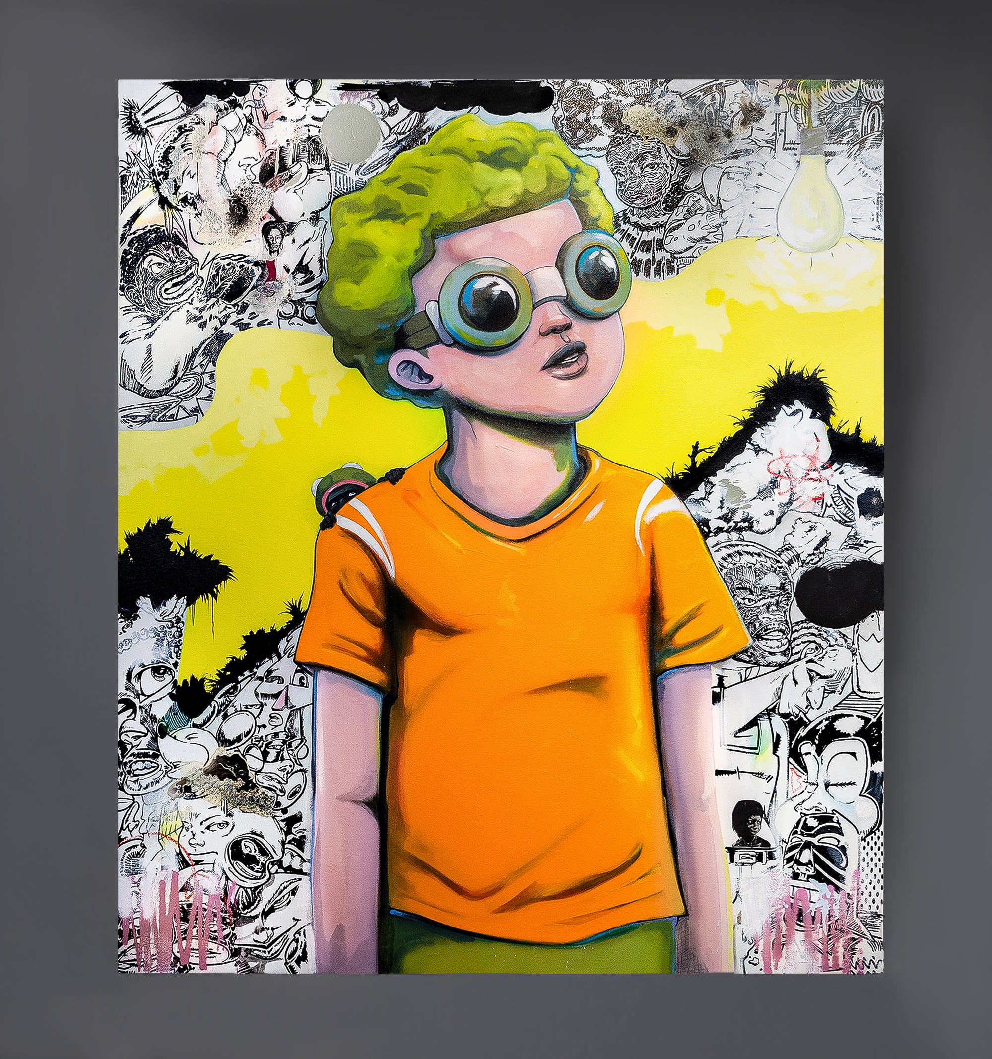 Hebru Brantley, 'Broccoli Boy', 2019 | Arton Contemporary