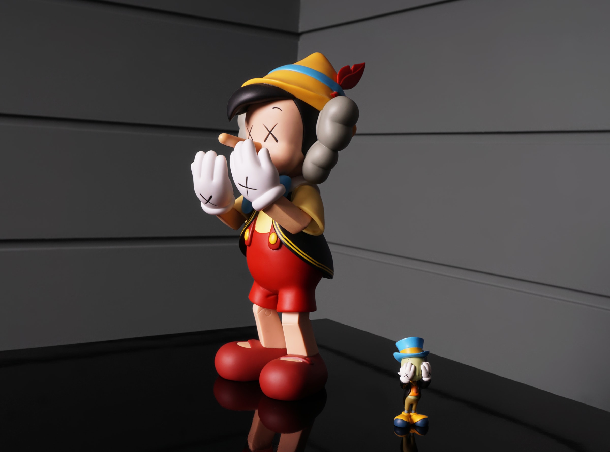 KAWS, 'Pinocchio and Jiminy Cricket' , 2010 | Arton Contemporary