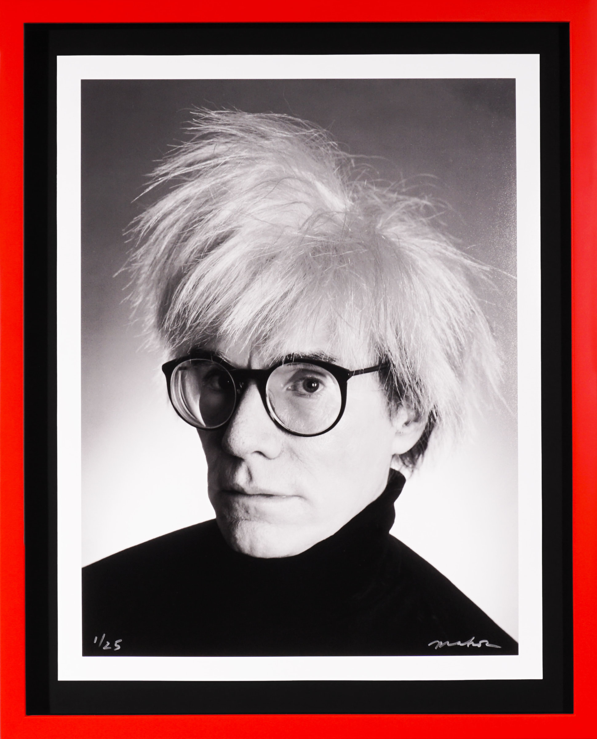 Andy warhol black turtleneck clearance