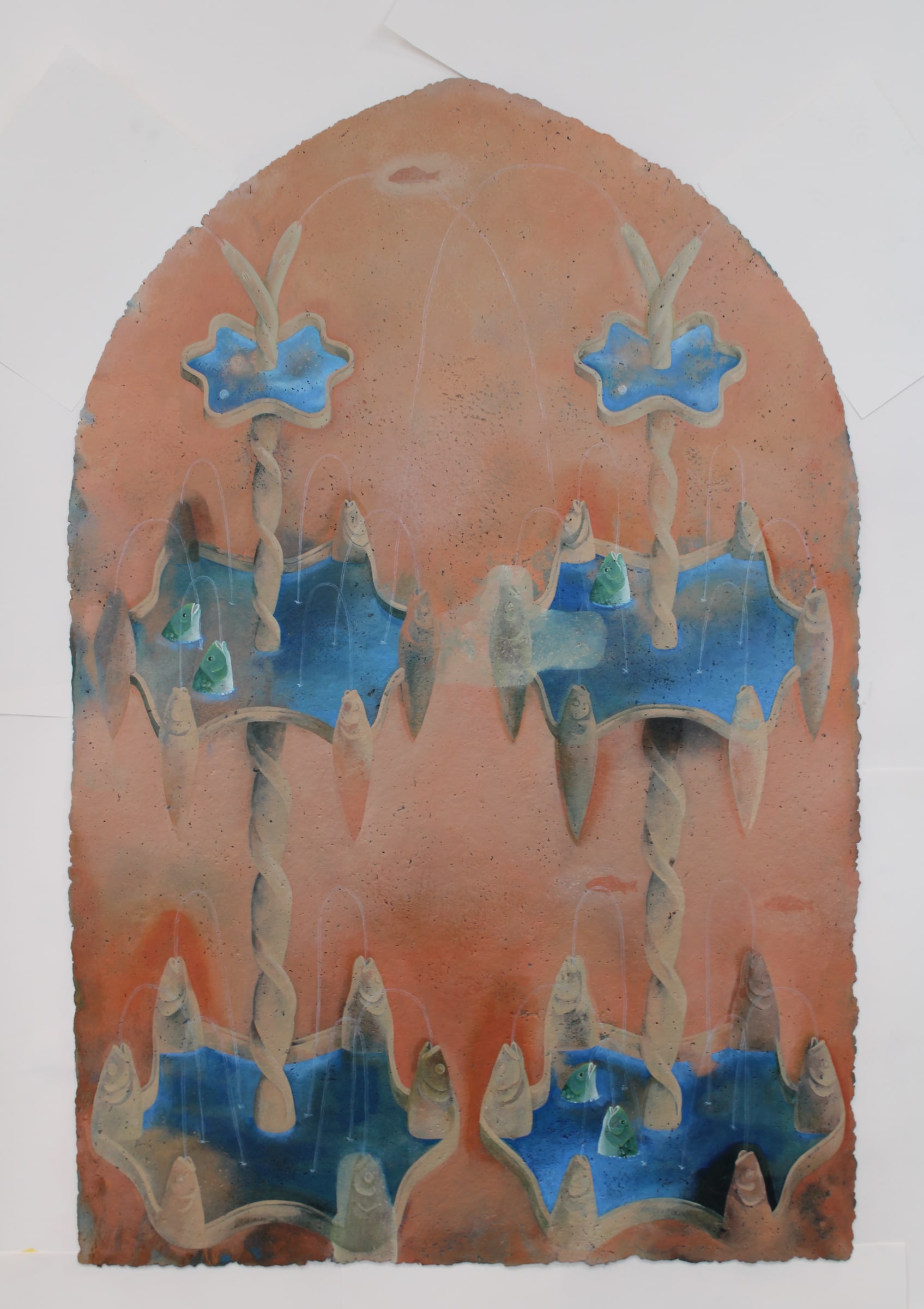 Megan Rea, In the Waters of His Mercy, 2024 Arusha Gallery