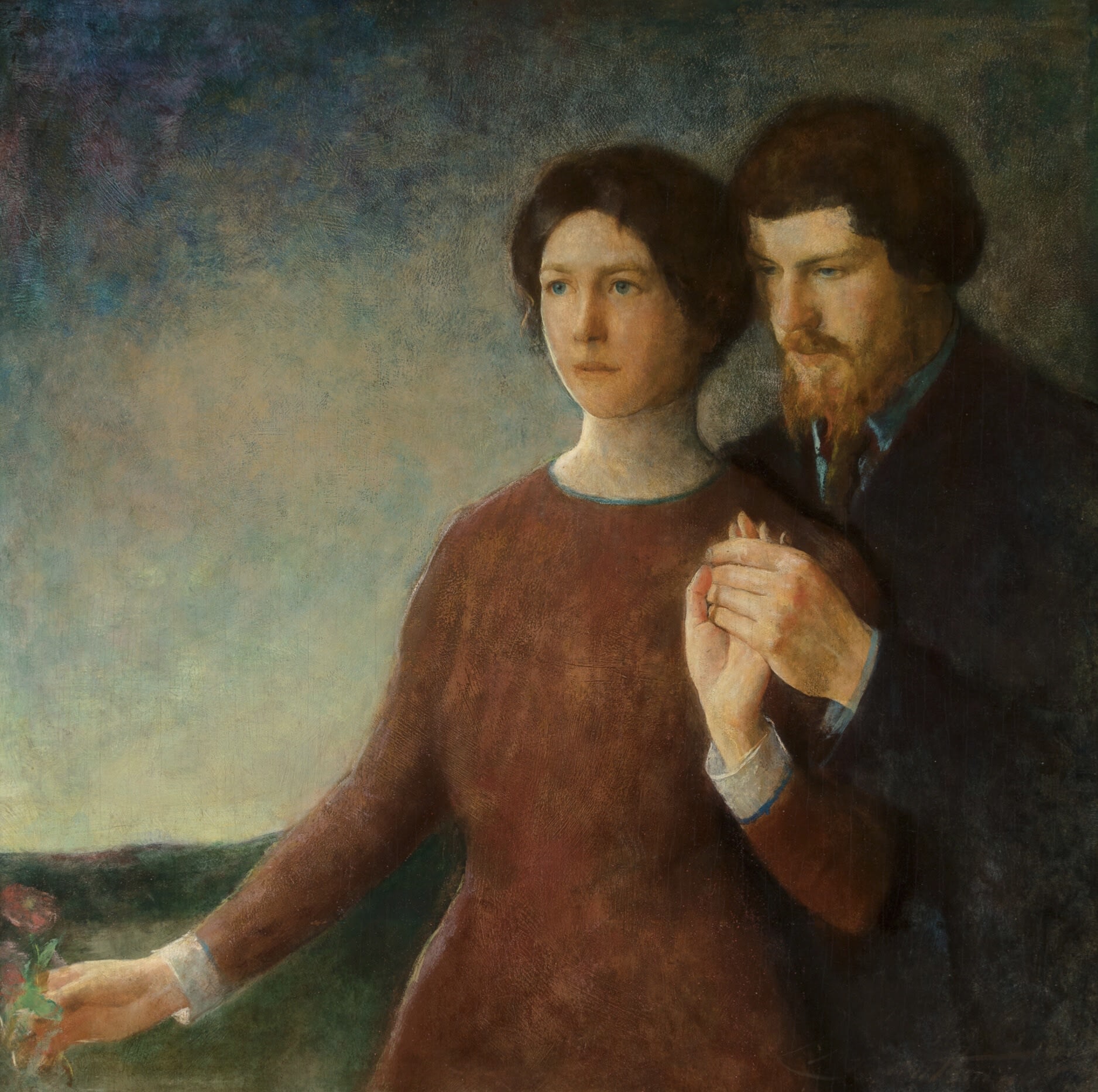 Charles Webster Hawthorne, The Lovers | Avery Galleries