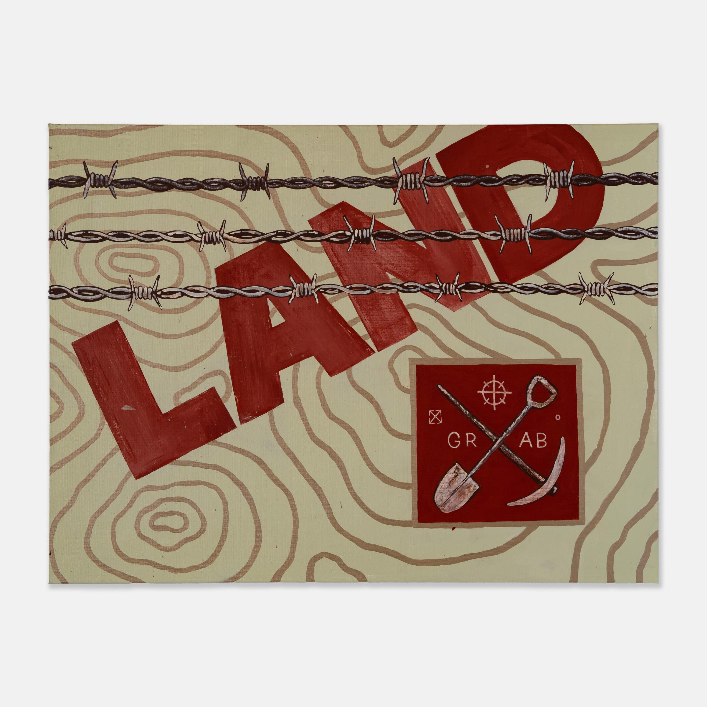 Tom Civil, Land Grab, 2023 | Backwoods Gallery