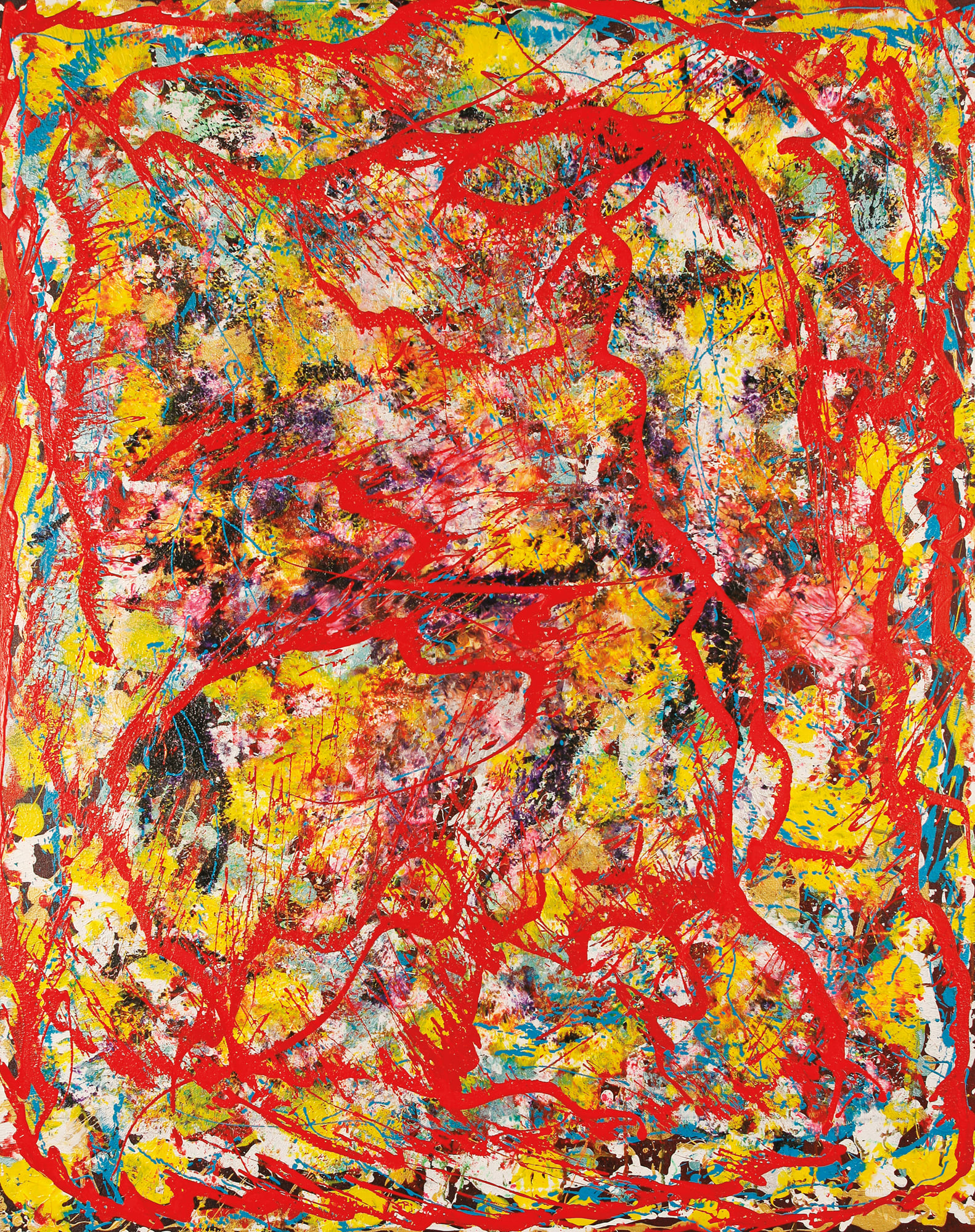 Fayez Barakat 3336 Homage To Wassily Kandinsky 201 From Homage