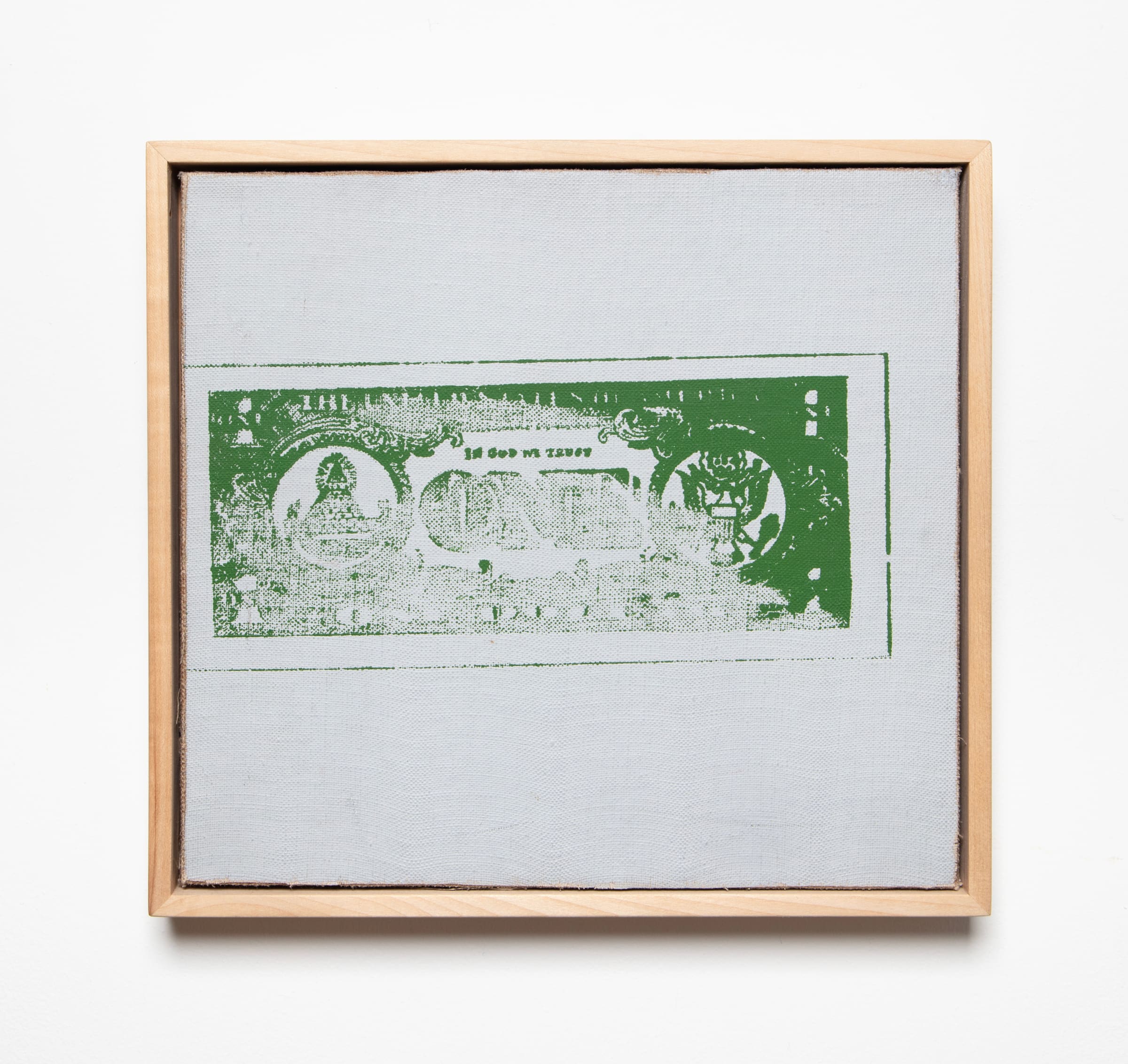 one dollar bill back
