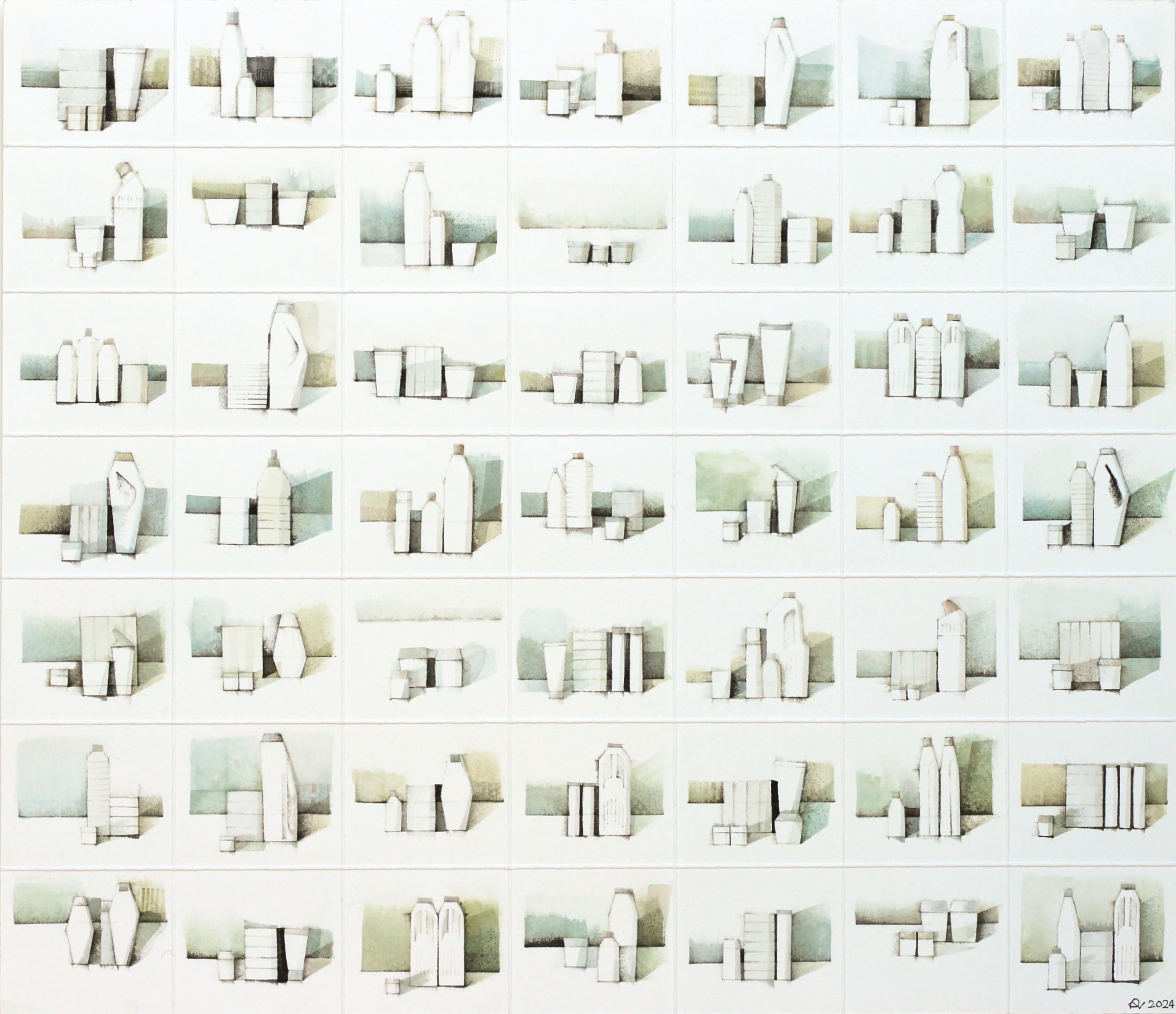 Rika Newcombe RWS, Still Life no.7, 2024 | Bankside Gallery