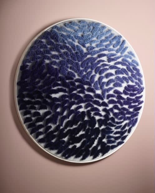 Anna Gravelle, Blue Circular Murmuration, 2019 | Contemporary Applied Arts