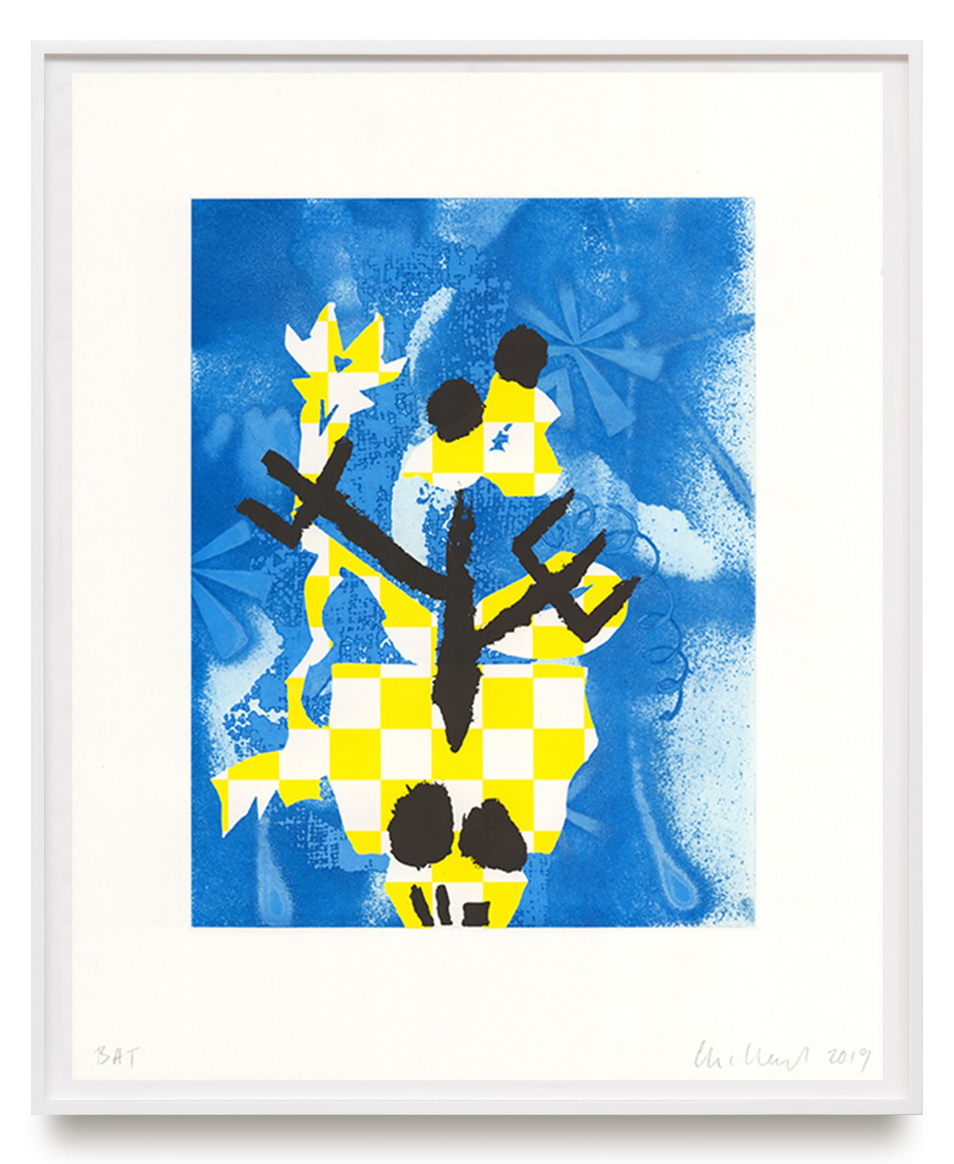 Charline von Heyl Wicked Wish, 2019 Intaglio with relief, framed Signed and dated recto Paper dimensions: 62.5 x 51.1 cm / 24.6 x 20.1 inches Framed dimensions: 66.8 x 55.1 cm / 26.3 x 21.7 inches Edition of 26