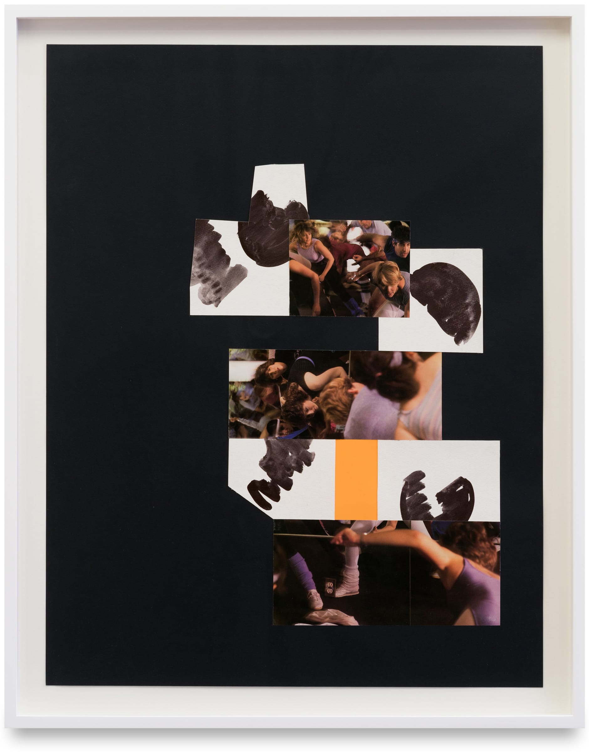 Thomas Eggerer Aerobic Ballet, 2022 Collage, various papers Paper dimensions: 64.8 x 50 cm / 25.5 x 19.7 inches Framed dimensions: 73.1 x 58.3 cm / 28.8 x 23 inches