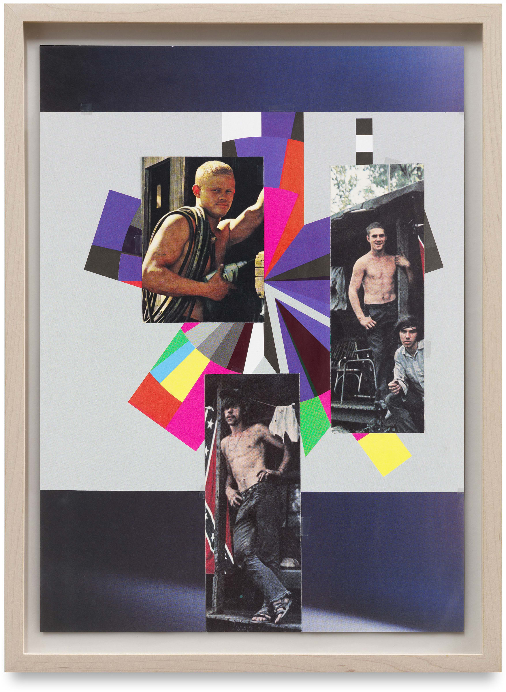 Thomas Eggerer Untitled, 2009 Collage, various papers Paper dimensions: 29.5 x 21.5 cm / 11.6 x 8.5 inches Framed dimensions: 34 x 25.2 cm / 13.4 x 9.9 inches